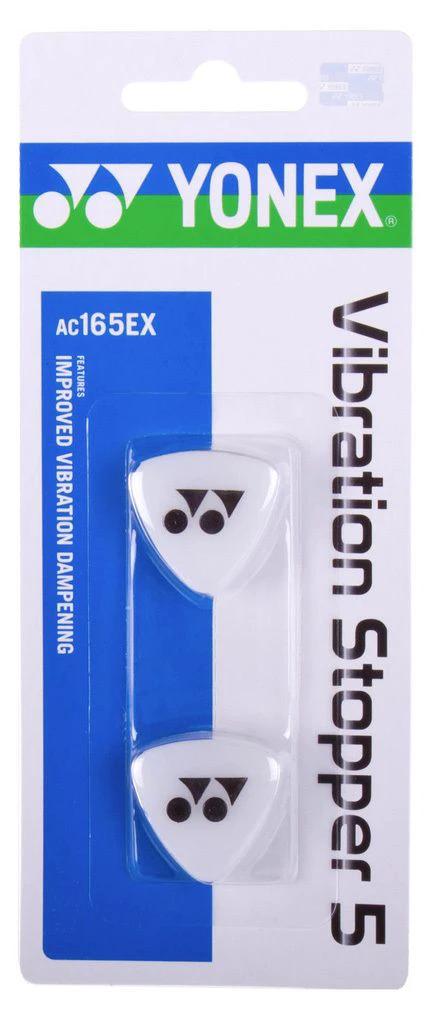 Yonex AC165EX Vibration Dampner White Twin Pack Dampener Yonex