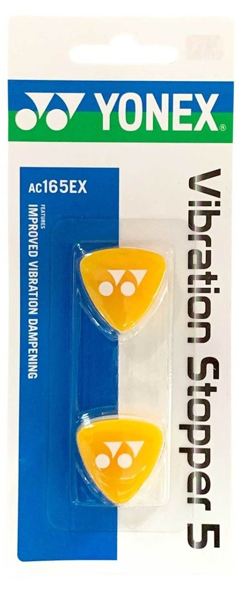 Yonex AC165EX Vibration Dampner ORANGE Twin Pack Dampener Yonex