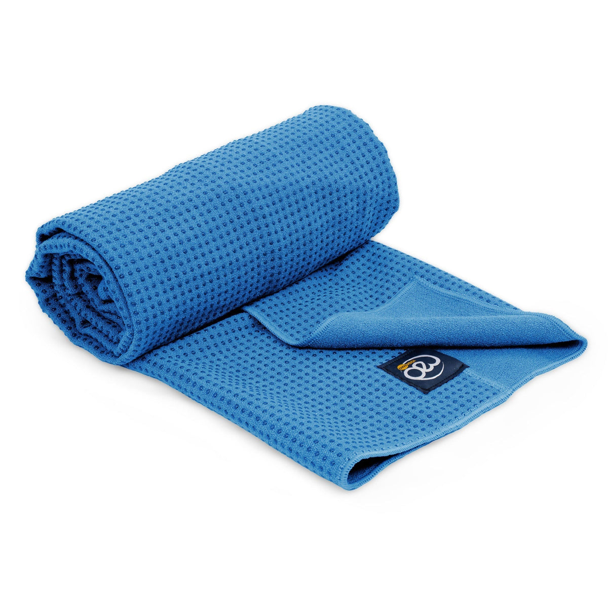 Grip Dot Yoga Towel SKY BLUE 183 cm x 61 cm Towels Fitness-Mad