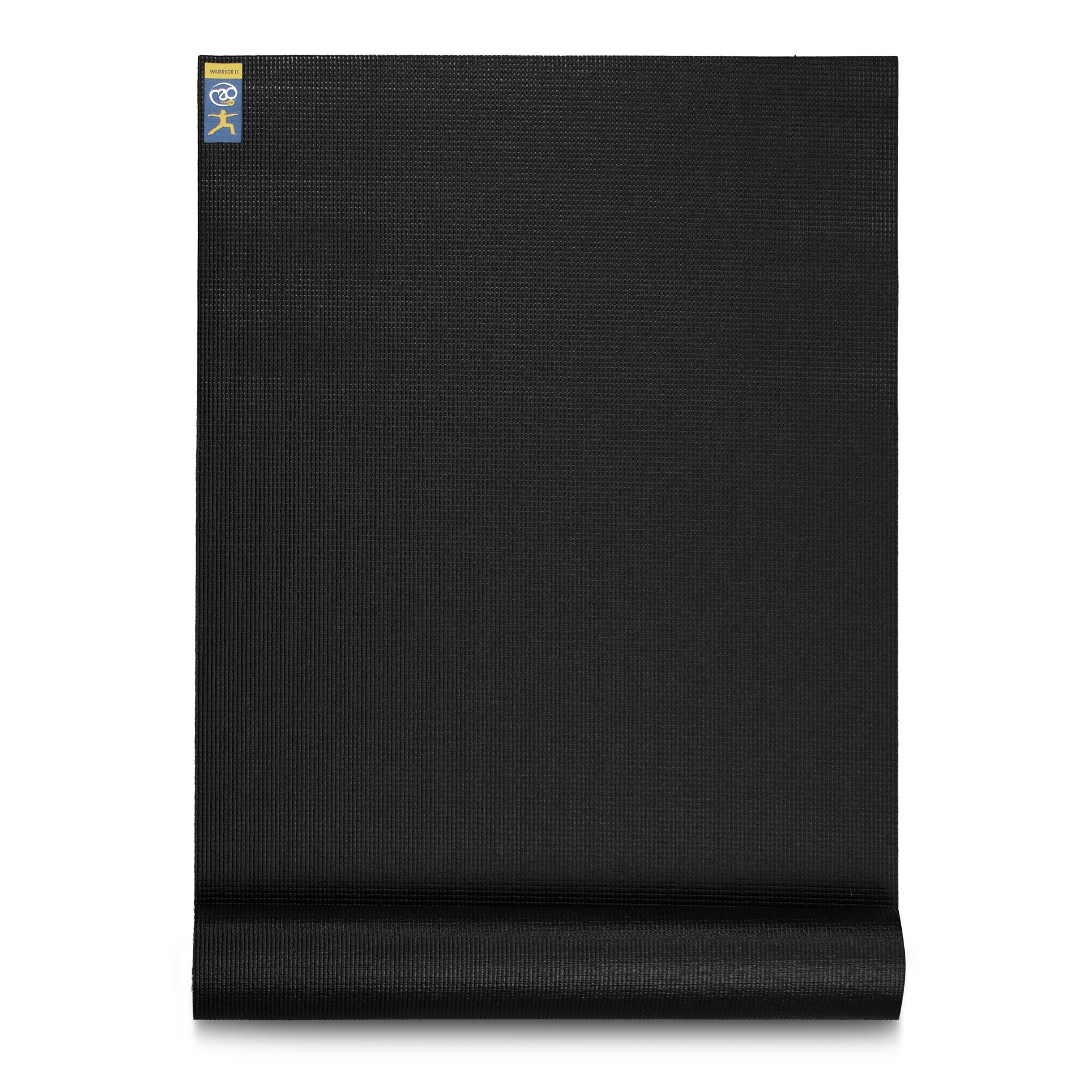 Warrior II Yoga Mat 4mm (Black) Exercise & Fitness Fitness Mad