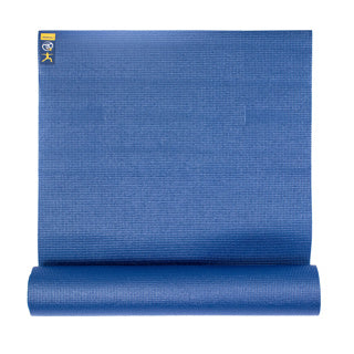 Warrior II Yoga Mat (Dark Blue) 4mm Exercise & Fitness Fitness Mad