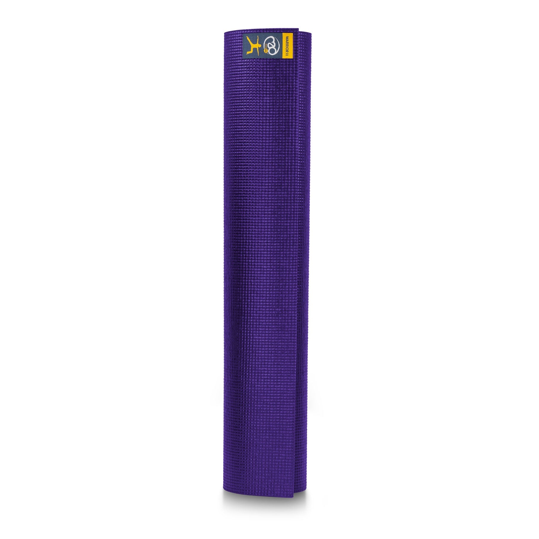 Warrior II Yoga Mat 4mm (Purple)