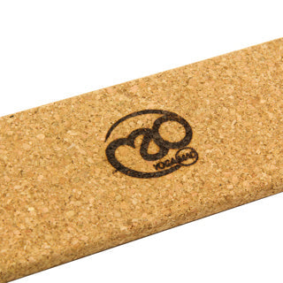 Yoga-Mad Cork Yoga Wedge Cork Brown One Size Exercise & Fitness Fitness Mad