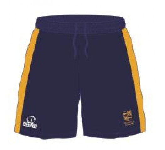 Stanwell Boys GCSE Shorts NAVY/AMBER