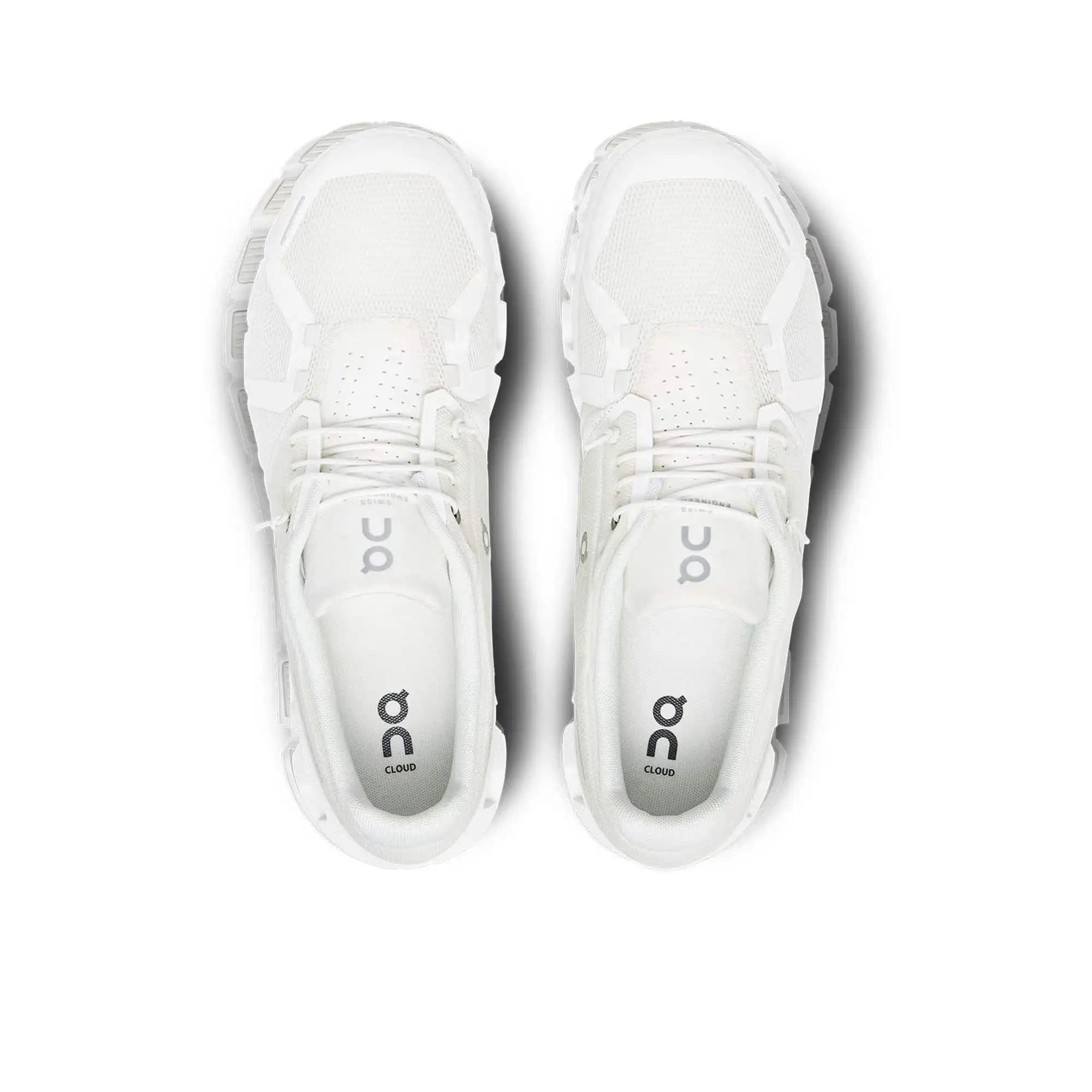 On Cloud 5 Running Shoes Men - All White