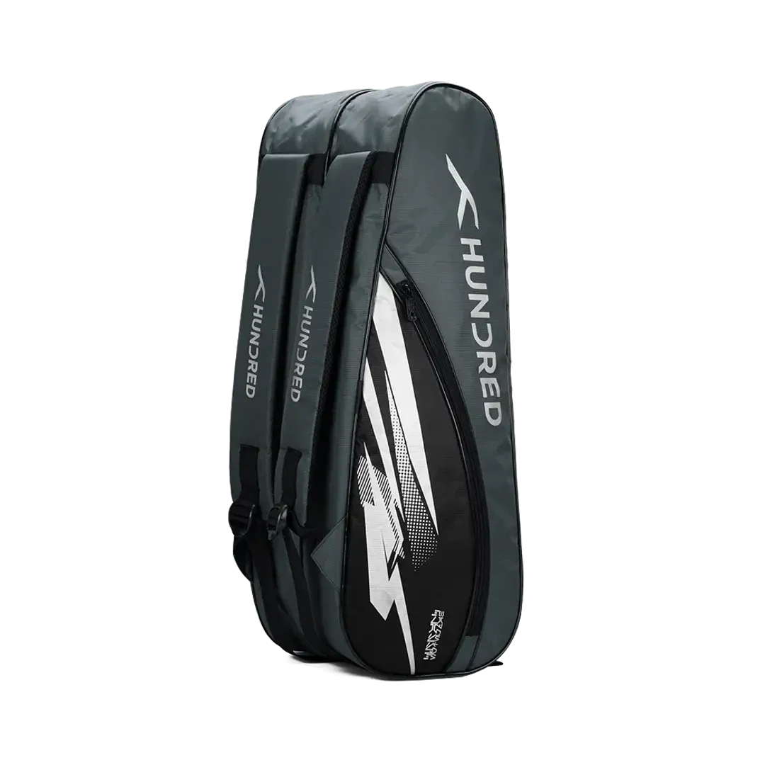 Hundred Cosmogear Badminton Kitbag - Dark Grey/Black Luggage Hundred