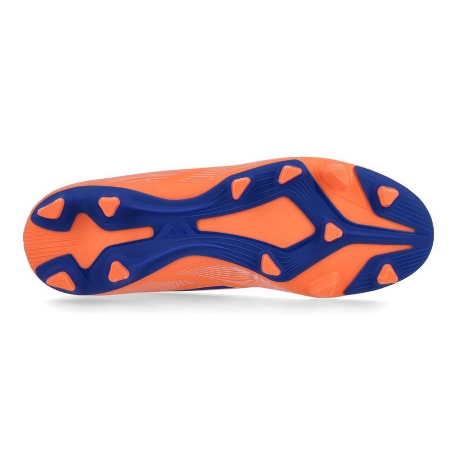Adidas F50 Club FG/MG Football Boots Junior - Beam Orange/Lucid Blue/White JI0027