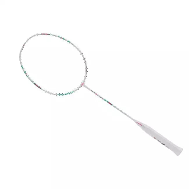 Li-Ning Axforce Bigbang Badminton Racket - Pearl White/Neon Iridescent Pink Badminton Rackets Li-Ning