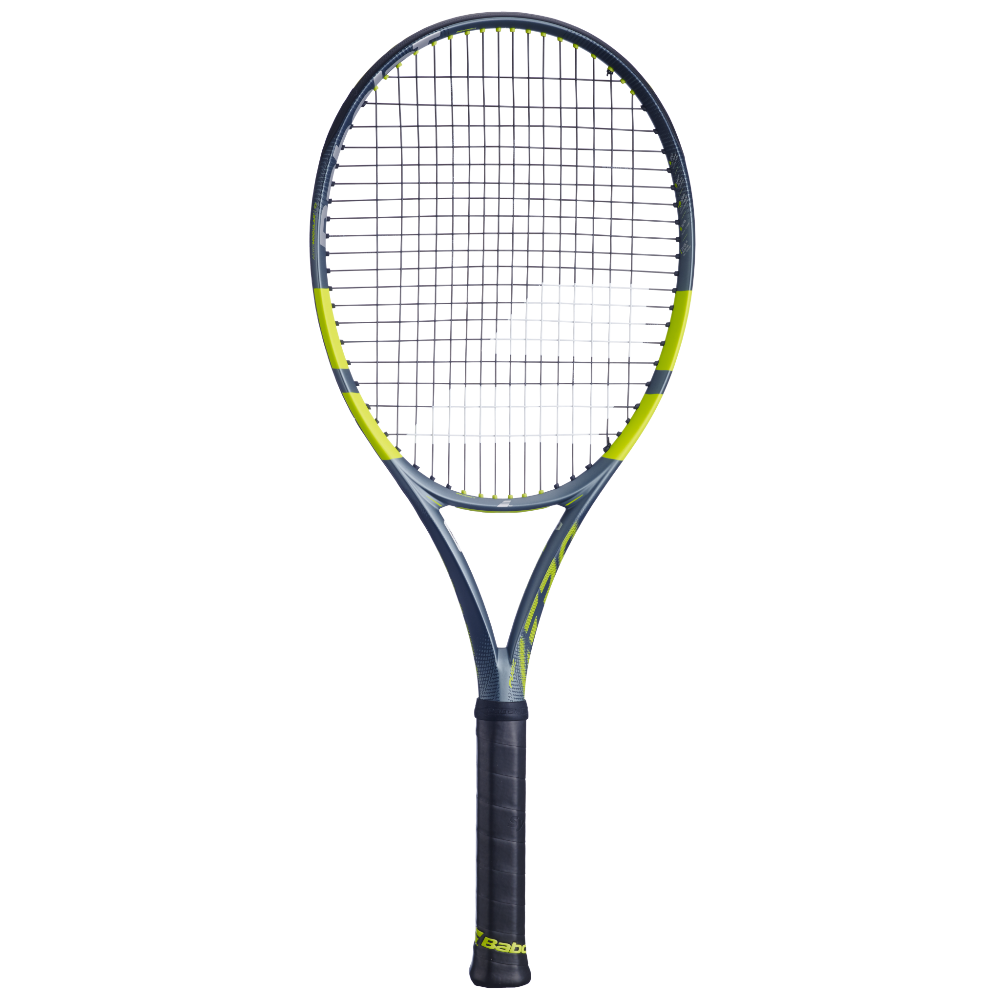 Babolat Pure Aero 2026 Tennis Racket Unstrung - Grey/Yellow Grey Yellow Tennis Rackets Babolat