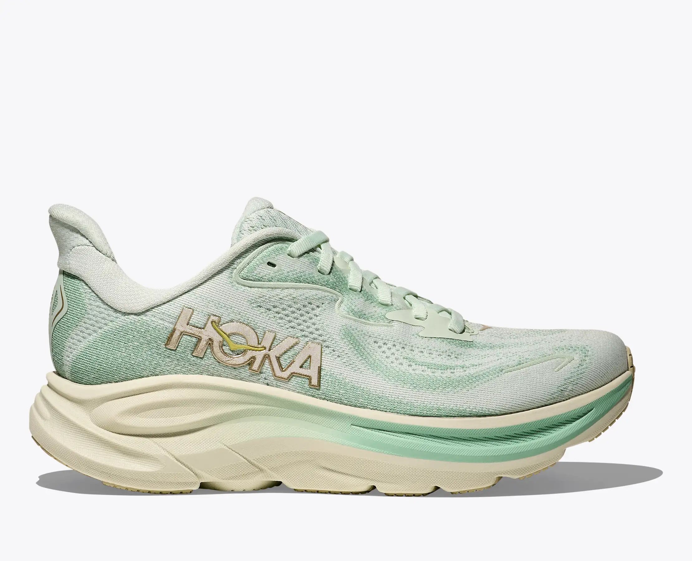 Hoka Clifton 10 Running Shoe Women - Seagrass/Fern