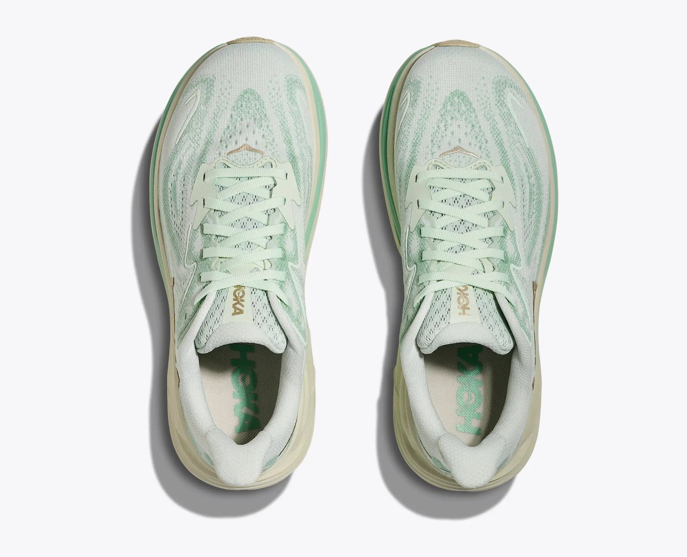 Hoka Clifton 10 Running Shoe Women - Seagrass/Fern