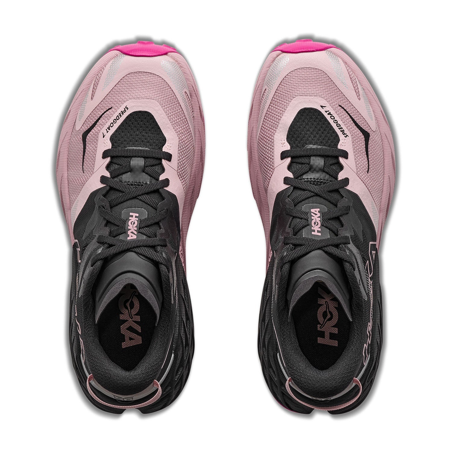 Hoka Speedgoat 7 Running Shoe Women - Black/Pink Opal