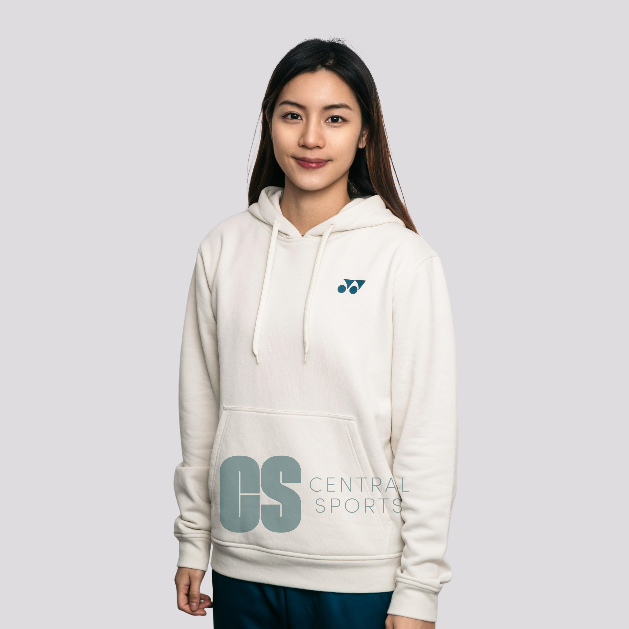 Yonex Coiled Snake Unisex Hood Ivory Clothing Yonex