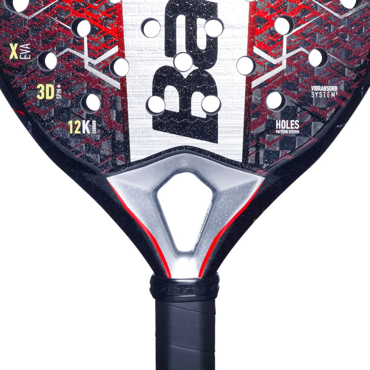 Babolat Technical Viper Padel Racket - Black/Red