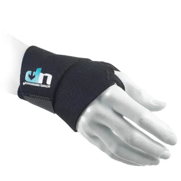 Ultimate Performance Neoprene Wrist Wrap - Black Black One Size Accessories Ultimate Performance