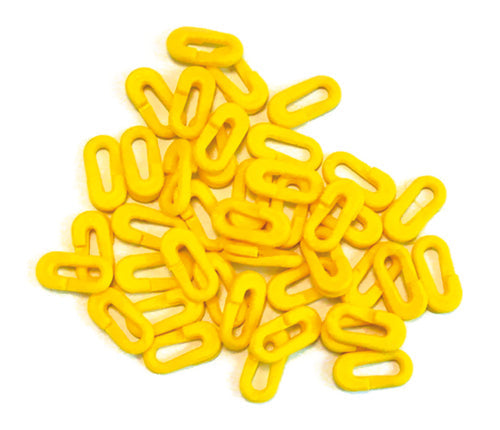 Precision Easyclips Goal Net Clips Pack of 80 - Yellow (FB418) Goal Net Clips Precision