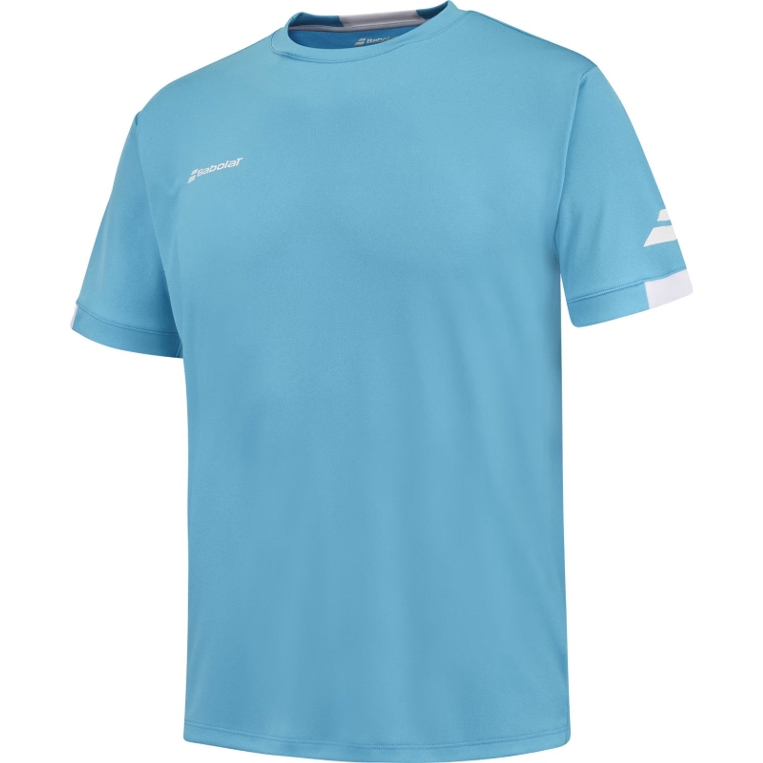 Babolat Play Tee 2024 Junior - Cyan Blue Clothing Babolat