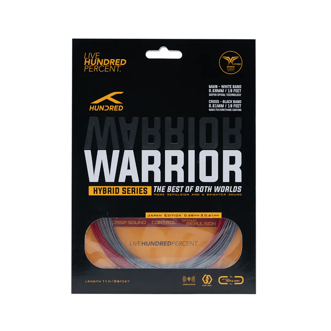 Hundred Hybrid Warrior (HBAA-3M069-6) Badminton String
