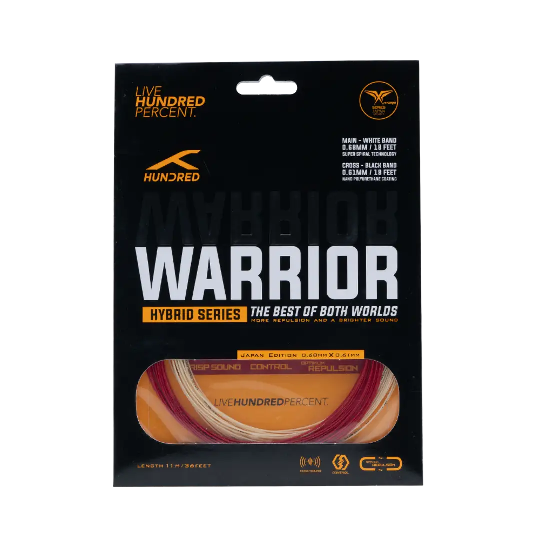 Hundred Hybrid Warrior (HBAA-3M069-1) Badminton String
