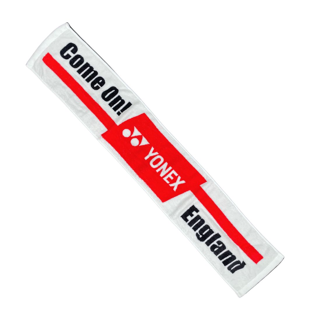Yonex Scarf Towel YOB16173 England WHITE/RED O/S
