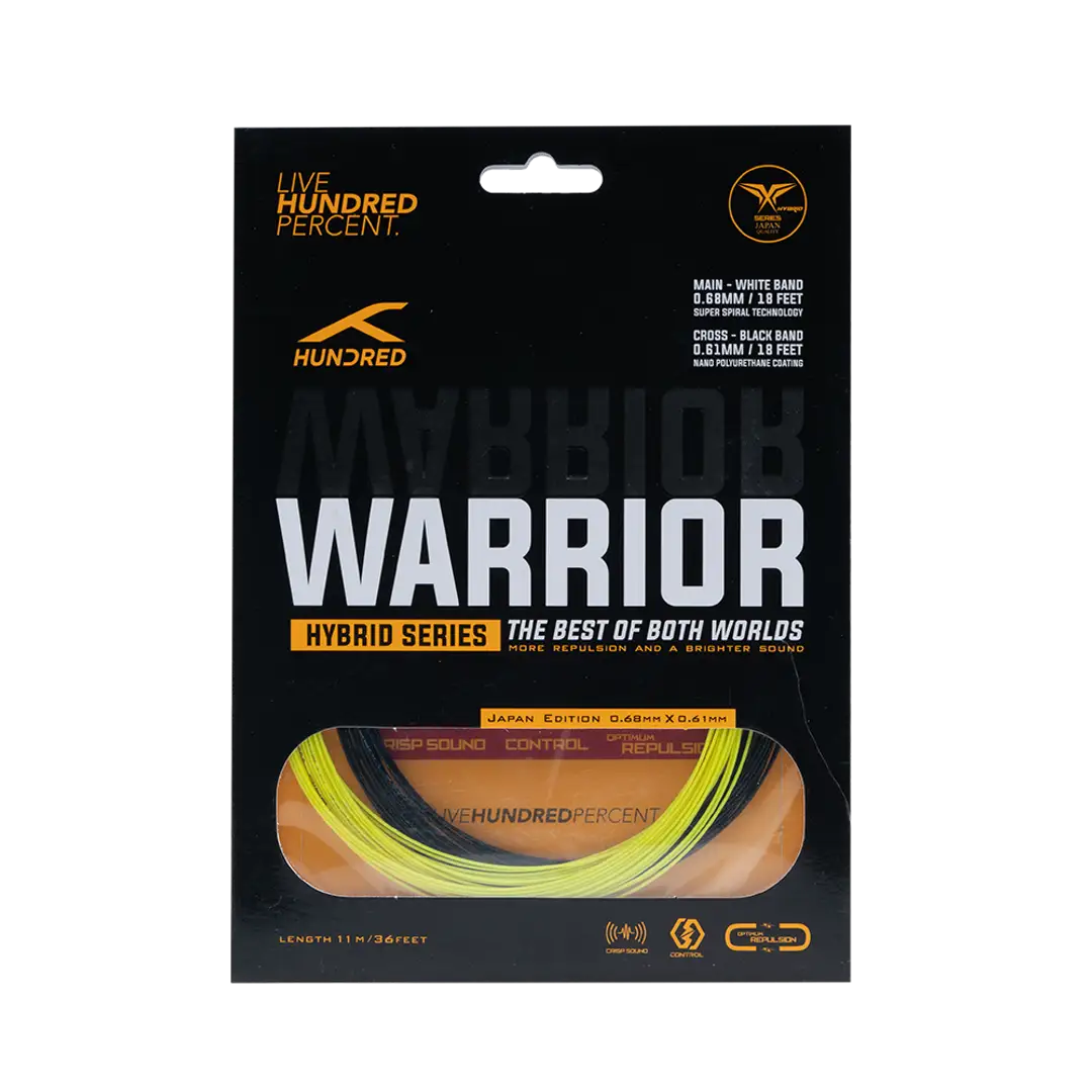 Hundred Hybrid Warrior (HBAA-3M069-2) Badminton String