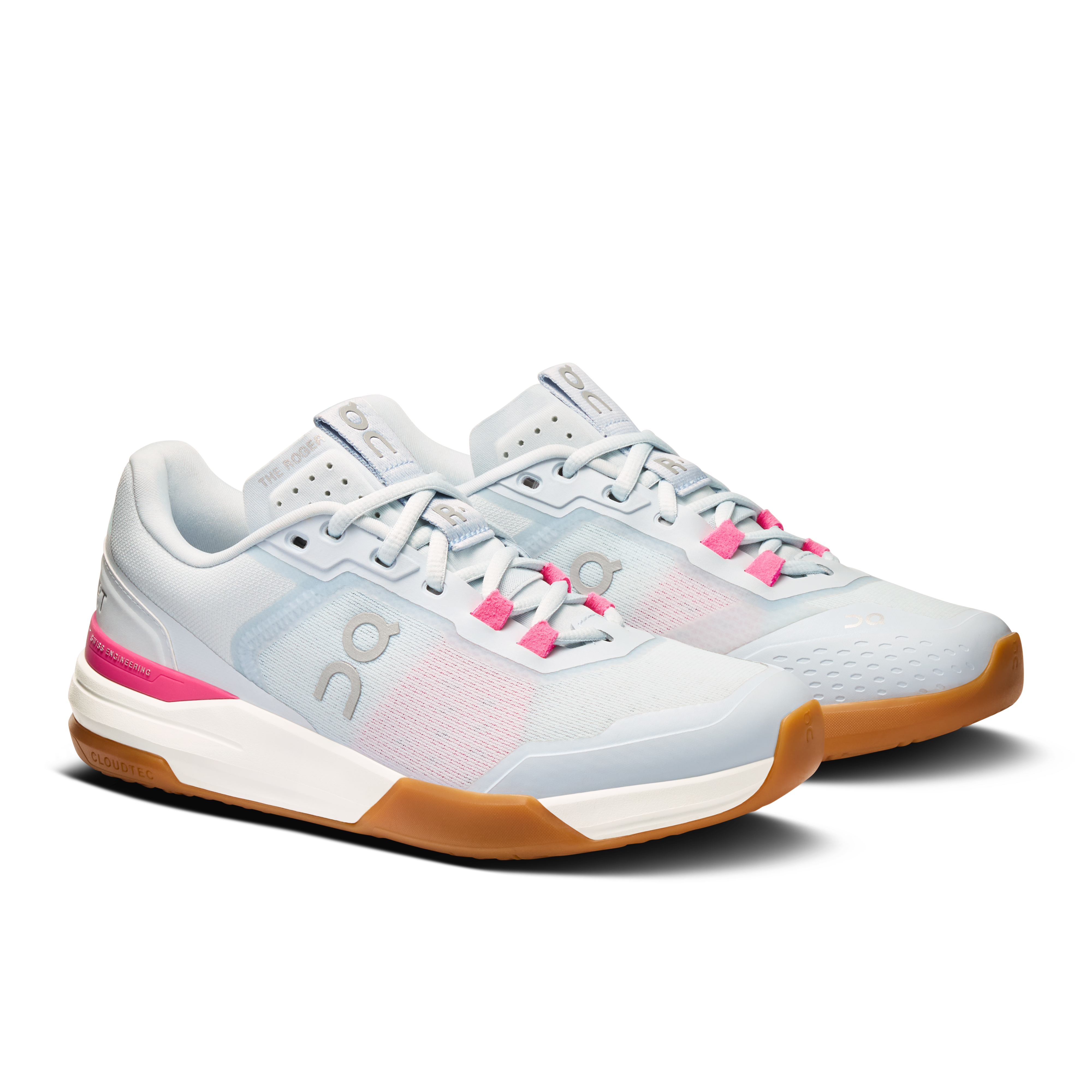 On Running The Roger Advantage Pro Tennis Shoe Women - White/Pink