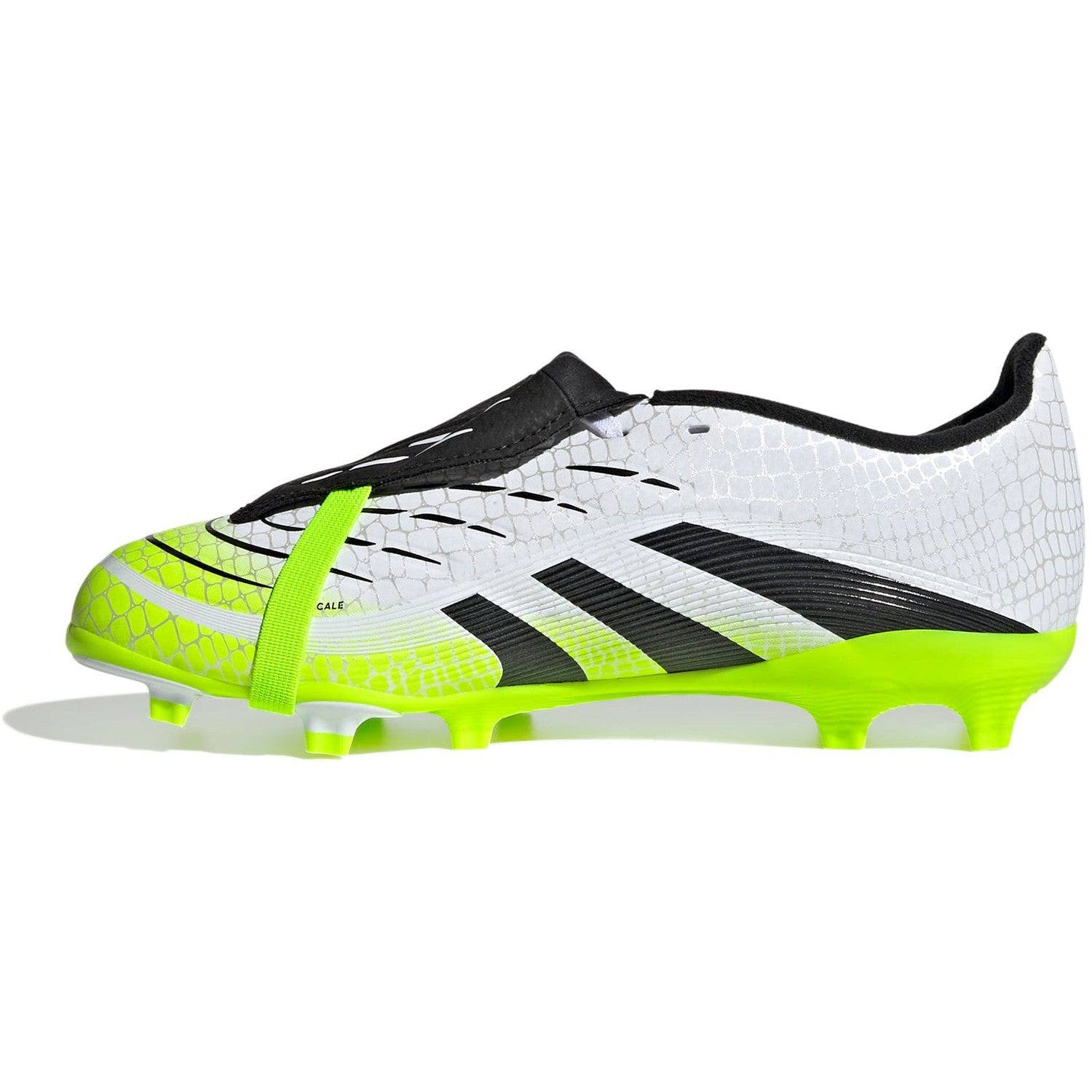 Adidas Predator League FT FG/MG Football Boots Junior - White/Core Black/Lemon JP9916 by Adidas