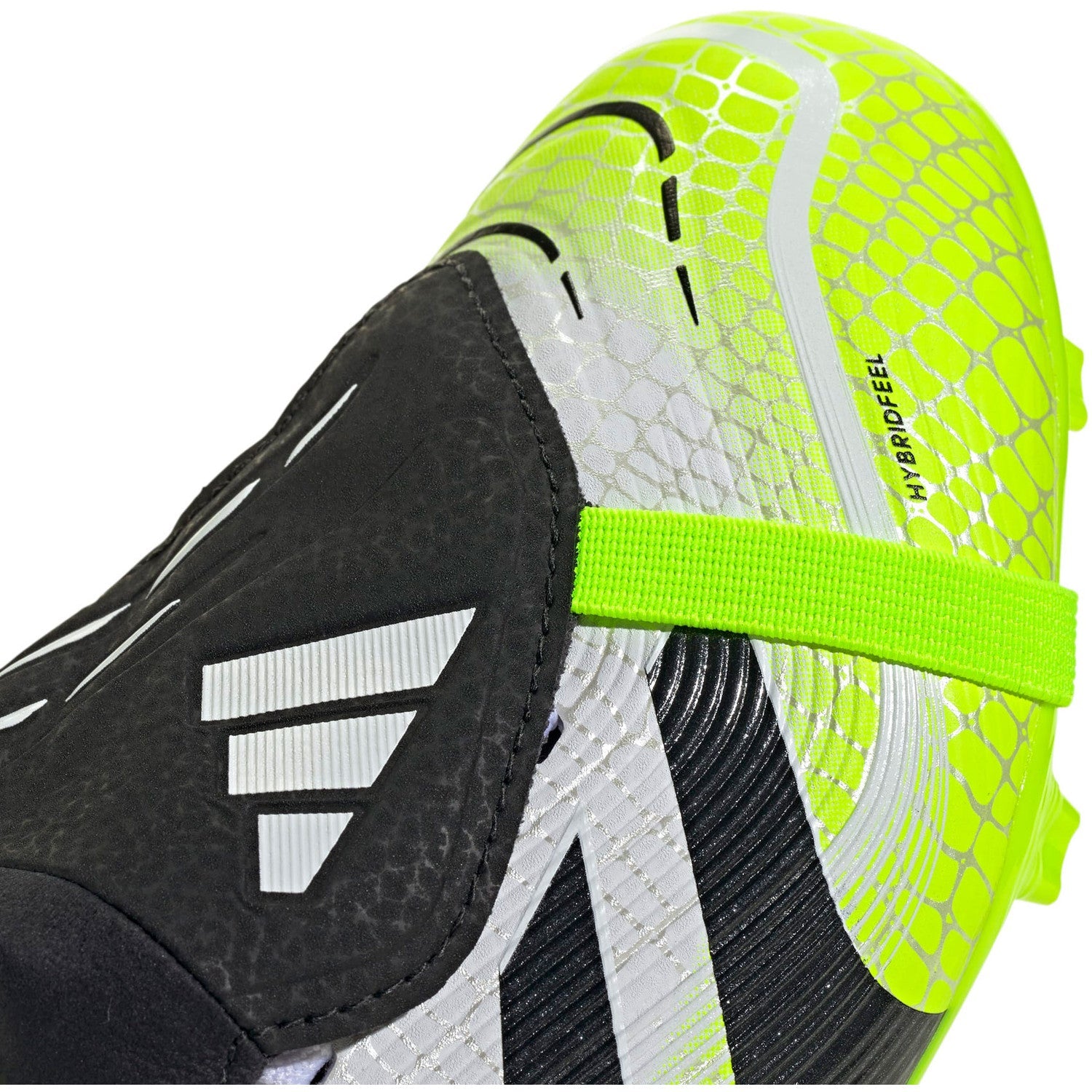 Adidas Predator League FT FG/MG Football Boots Junior - White/Core Black/Lemon JP9916 by Adidas