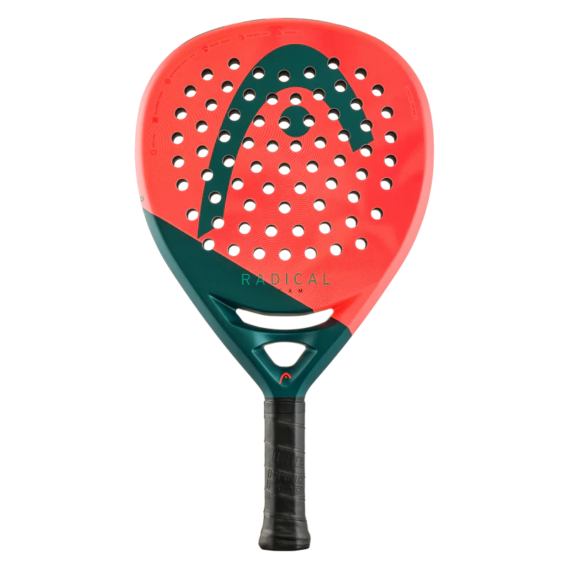 Head Radical Team 2026 Padel Racquet - Fluo Orange/Black Padel Head