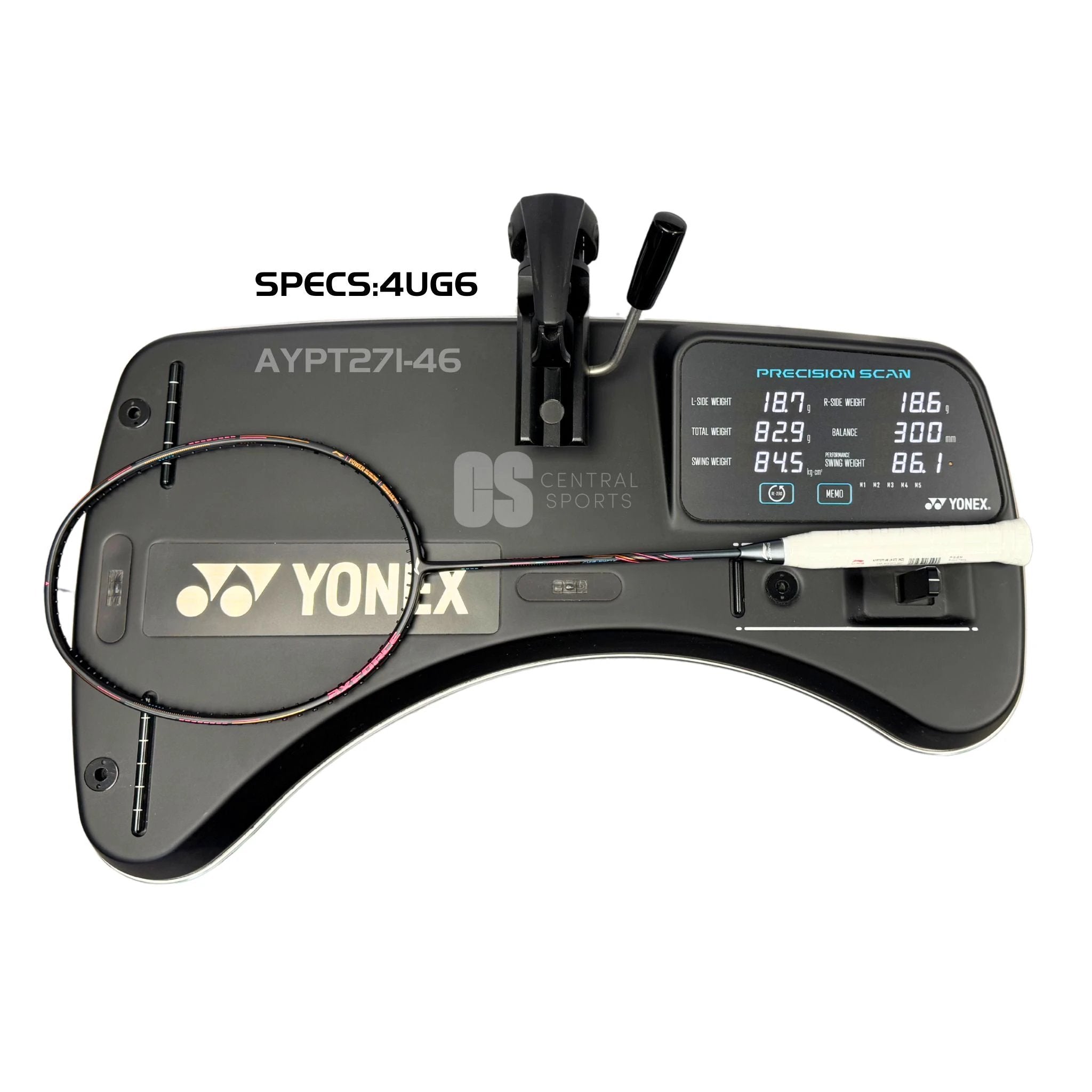 Li-Ning Axforce 80 5U Badminton Racket - Black/Red Badminton Rackets Li-Ning