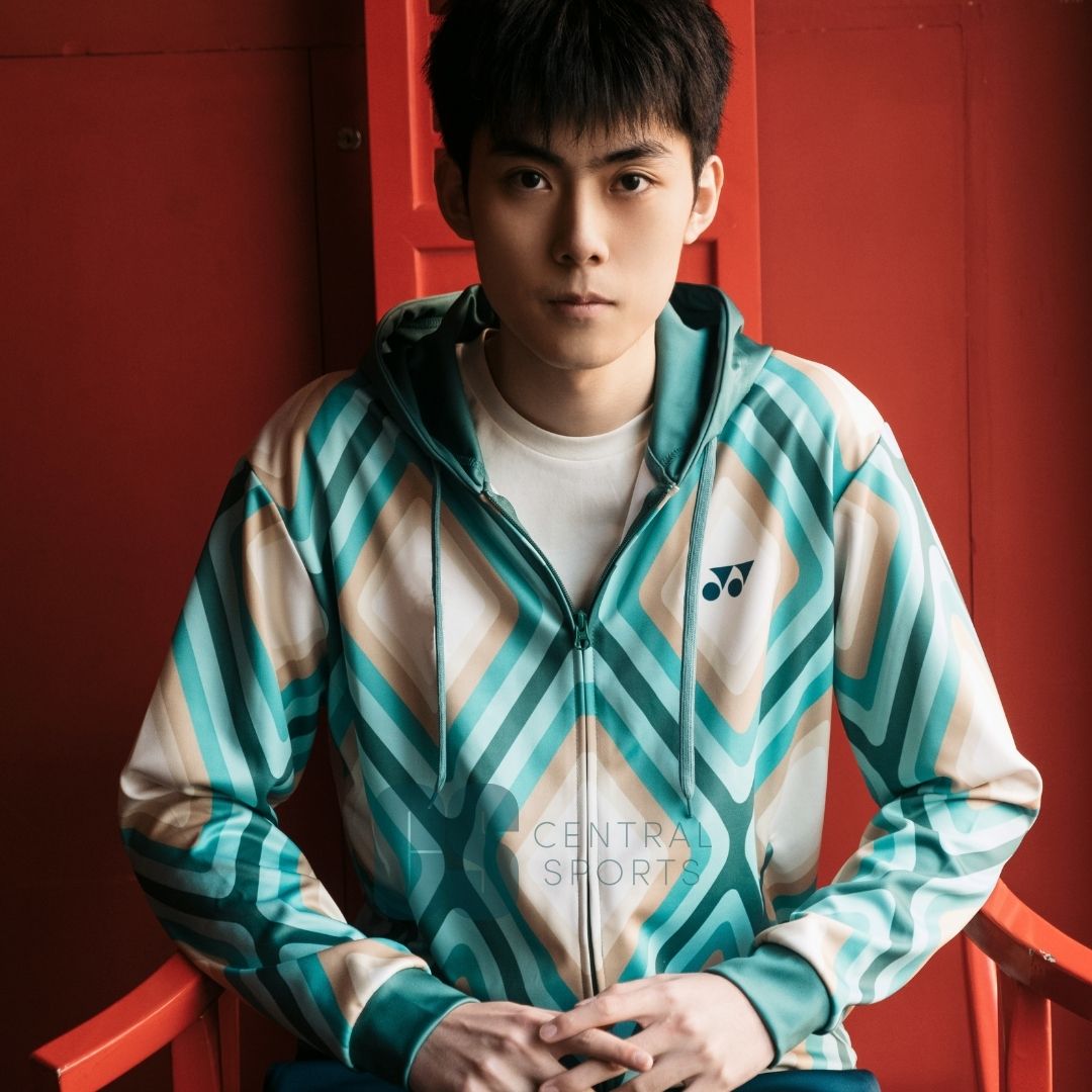 Yonex Diamond Unisex Zip Hood Jade/Ivory