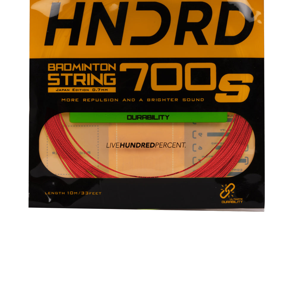 Hundred 700 S (HBAA-2M045-6) Badminton String