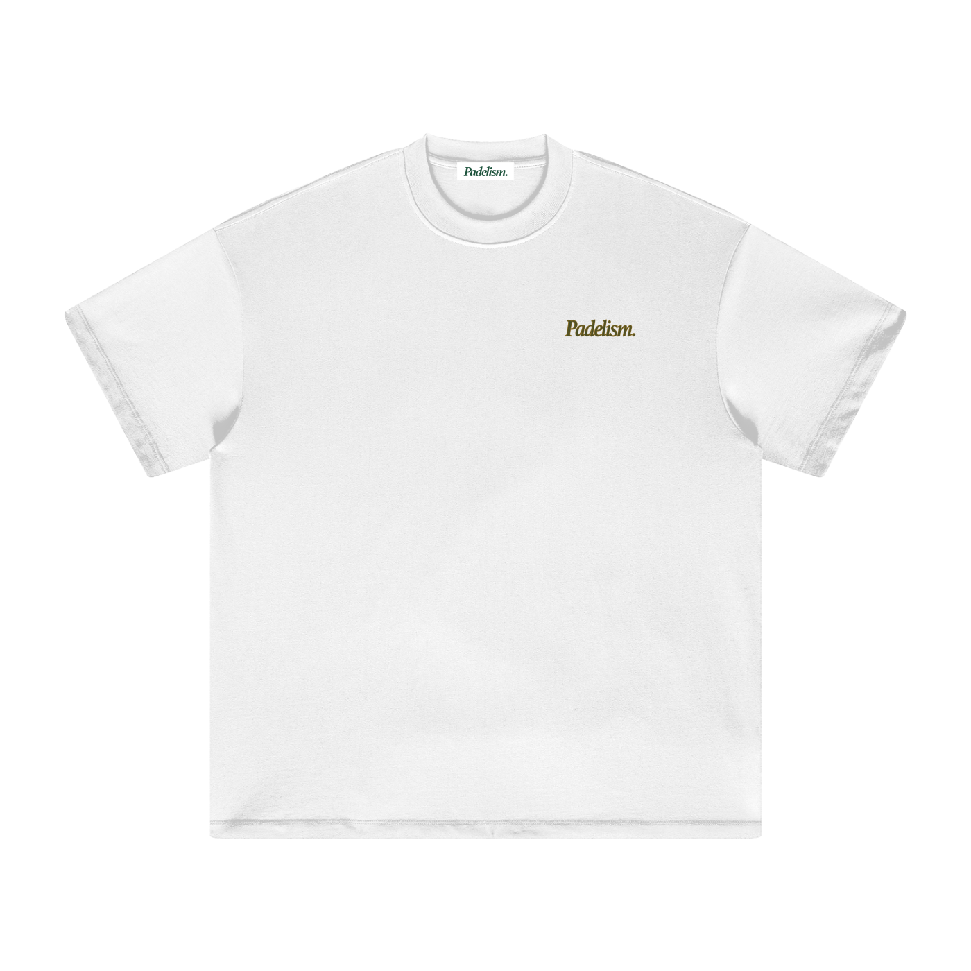 Swing Sign - Heavyweight T-Shirt White Padelism