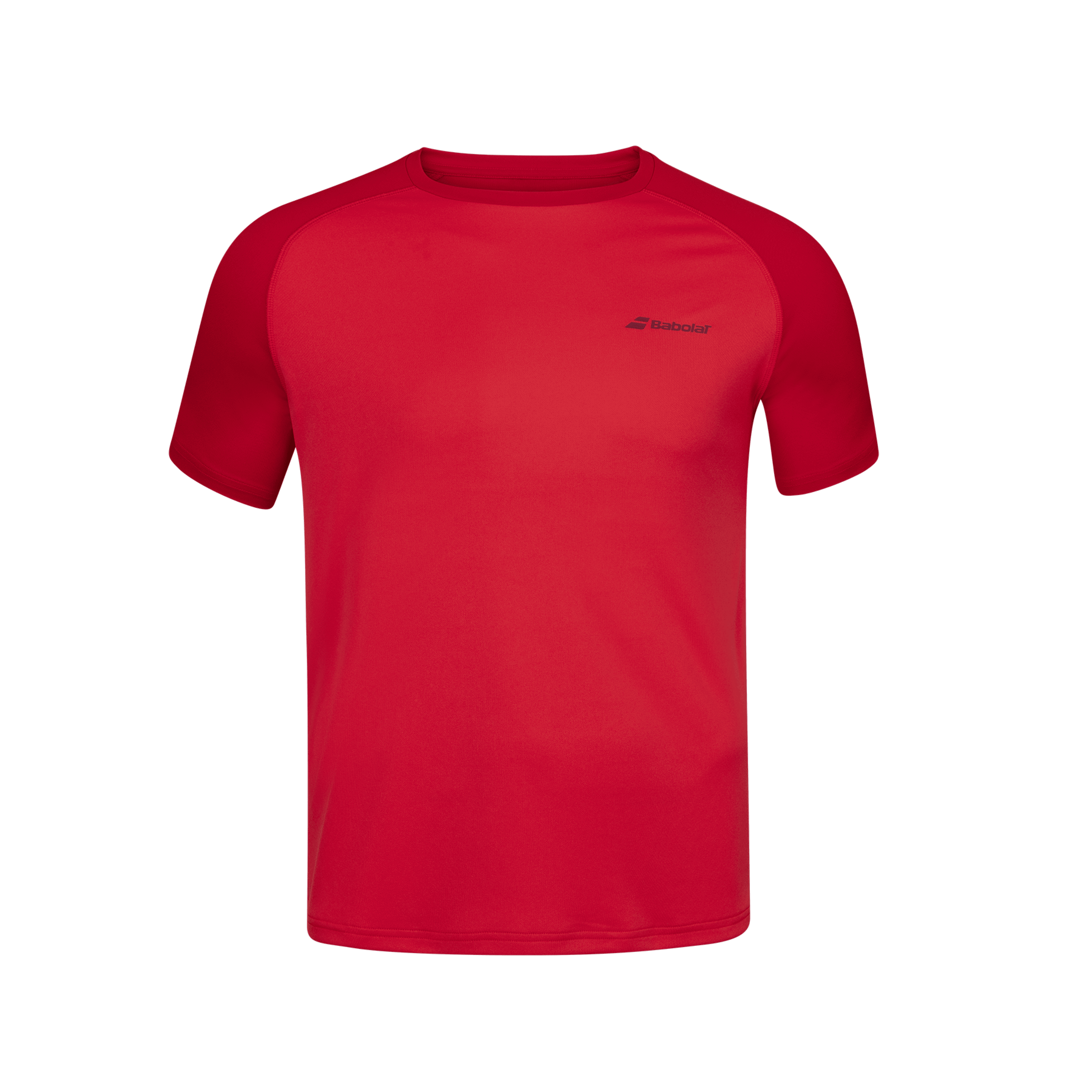 Babolat Play Crew Neck Tee Boy 3BP1011 Tomato Red Clearance Babolat