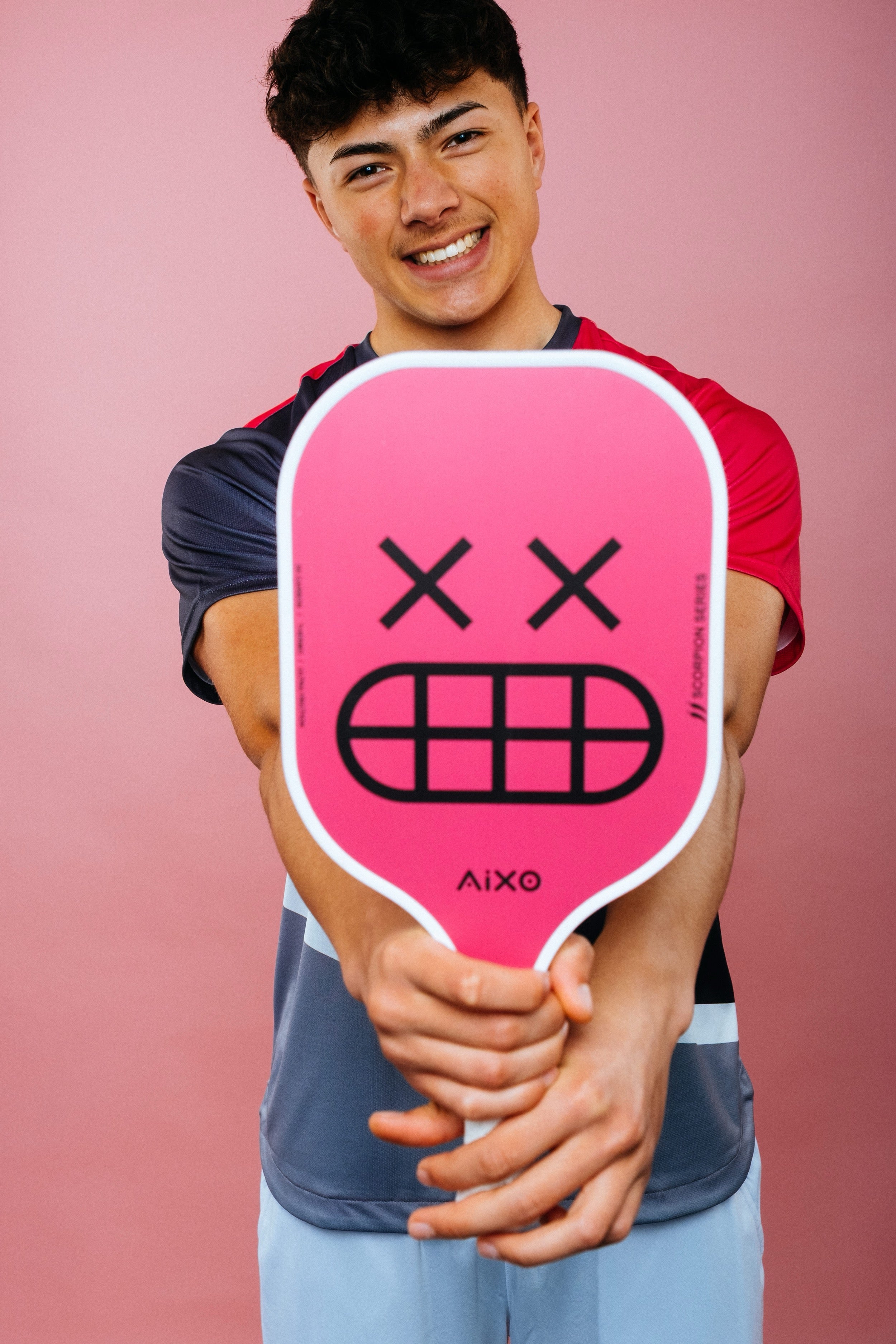 Aixo P11A Scorpion Series Mood 3K Raw Carbon Pickleball Padel Pickleball Paddle Aixo