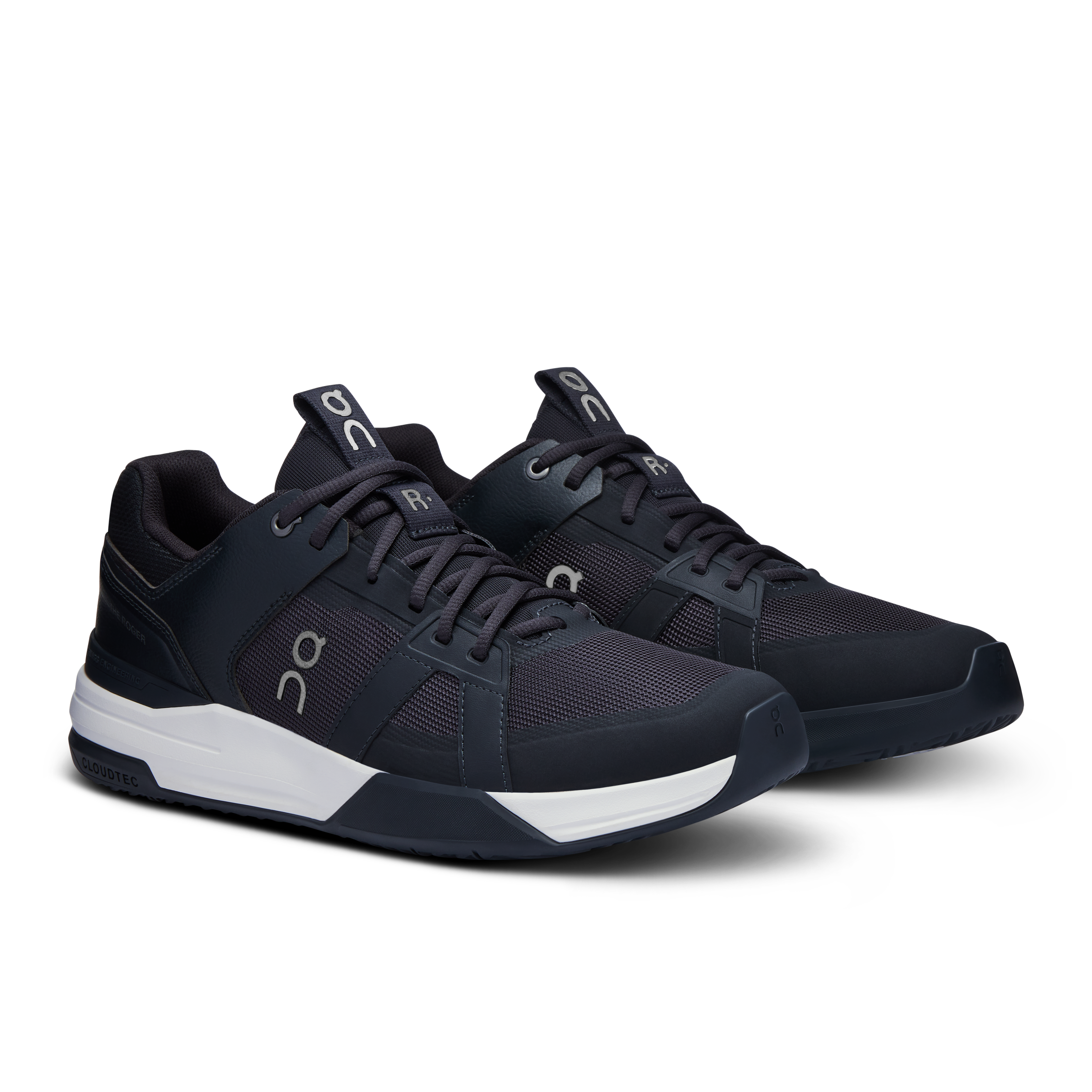 On THE ROGER Clubhouse Pro Tennis Shoes Women - Black/White