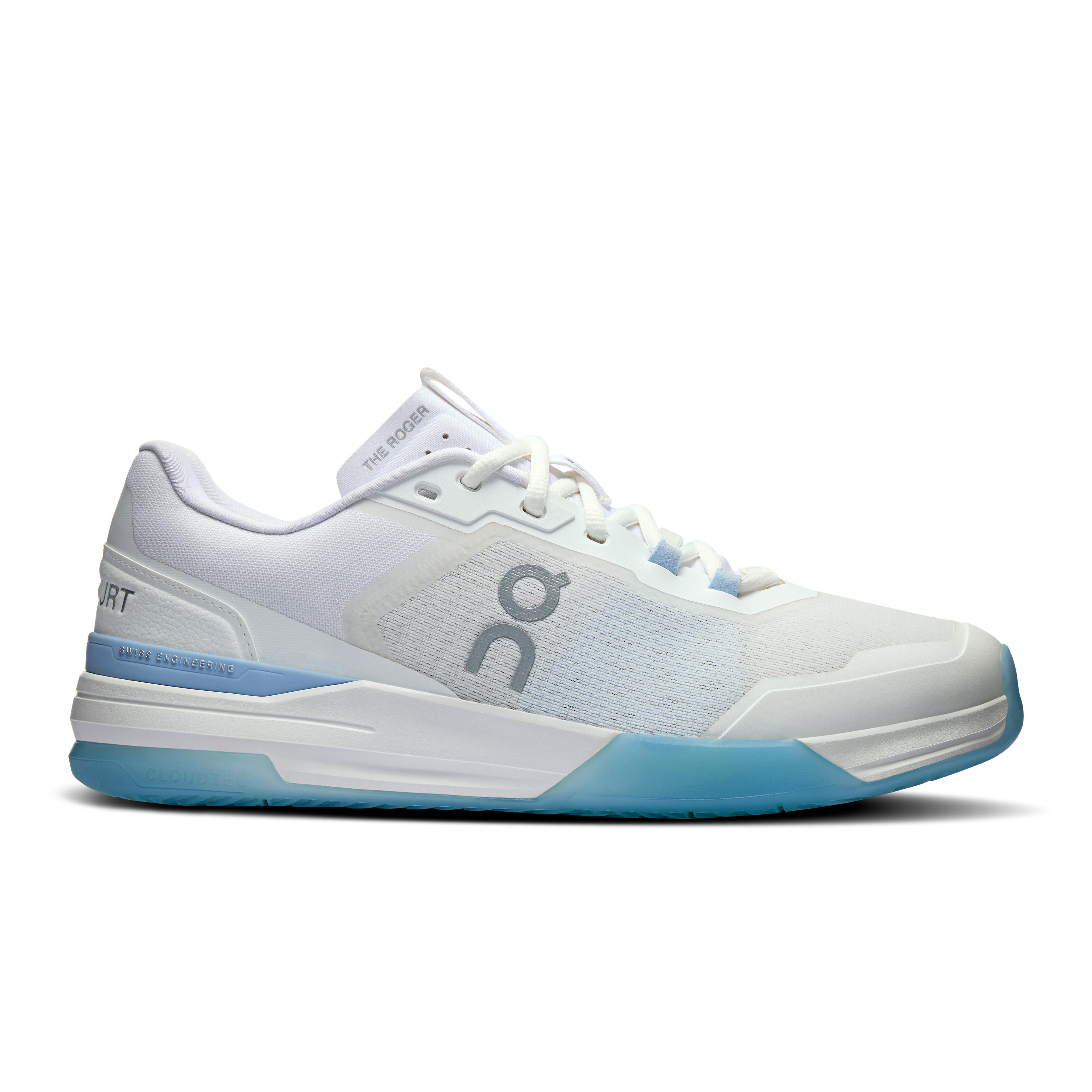 On THE ROGER Advantage Pro Tennis Shoes Men - White/Chambray