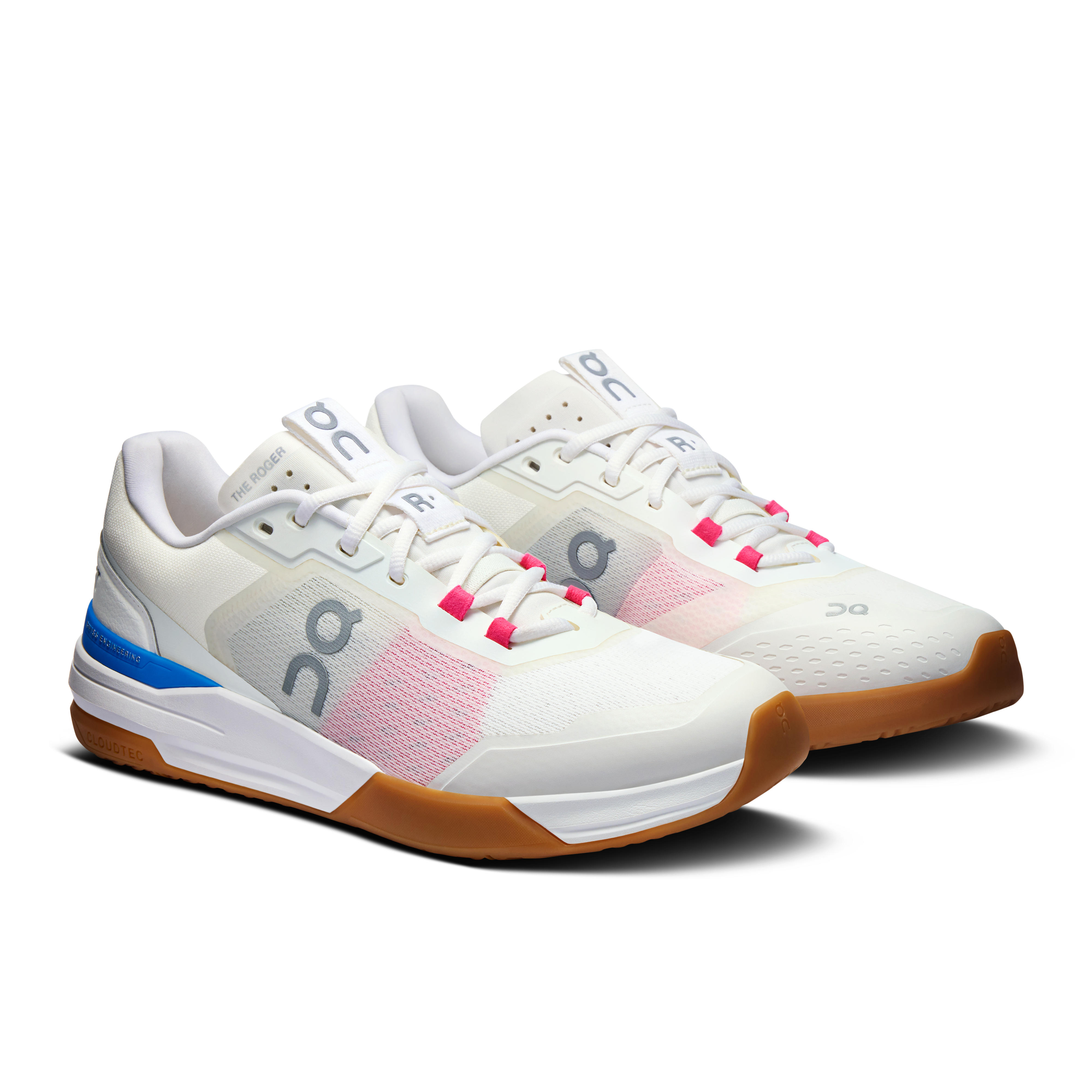 On THE ROGER Advantage Pro Tennis Shoes Men - Ivory/Malibu