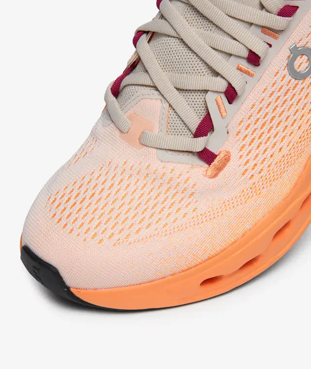 On Running Cloudsurfer Max Running Shoe Men - Pearl/Tangerine