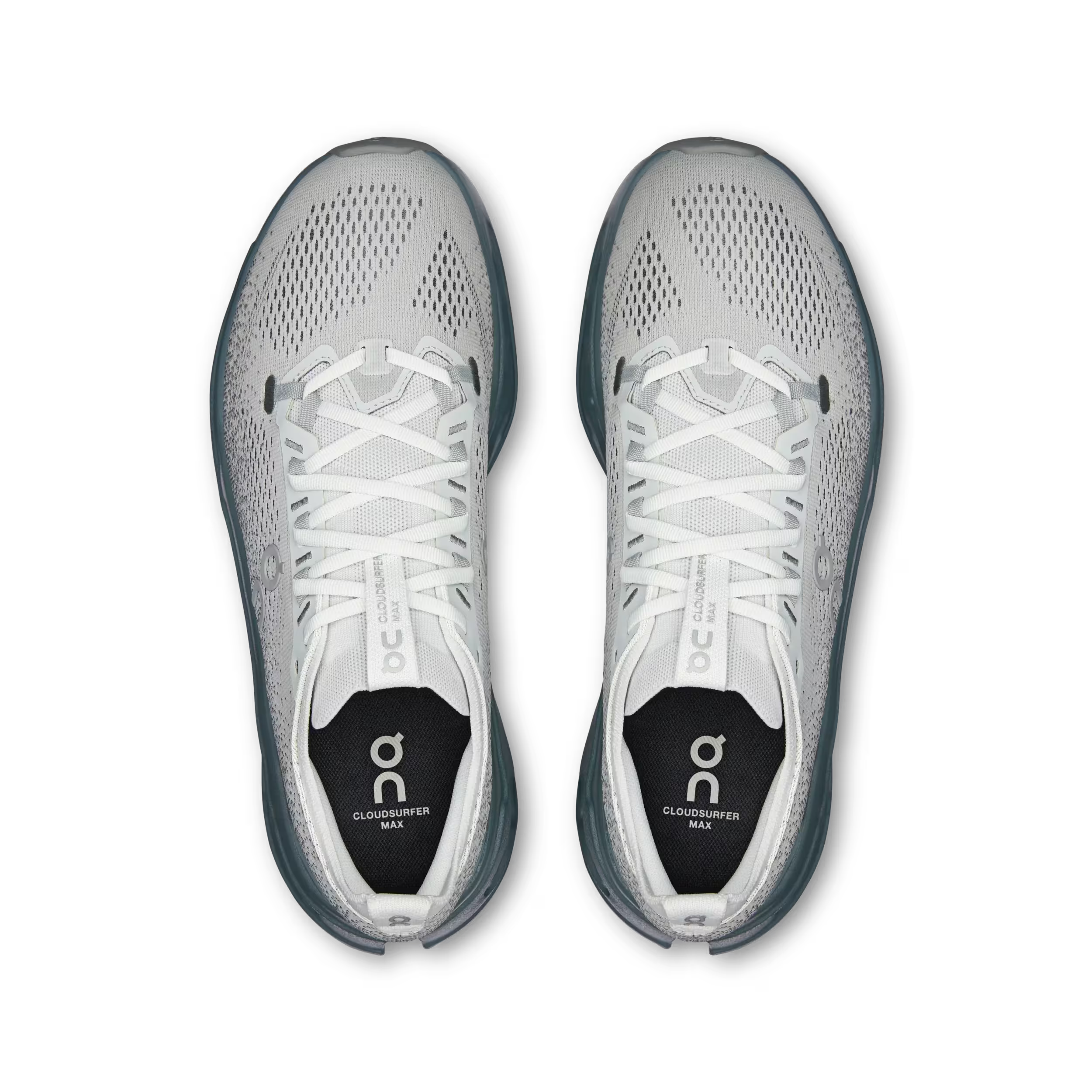 On Running Cloudsurfer Max Running Shoe Men - Iceberg/Olive Running Shoes On Running