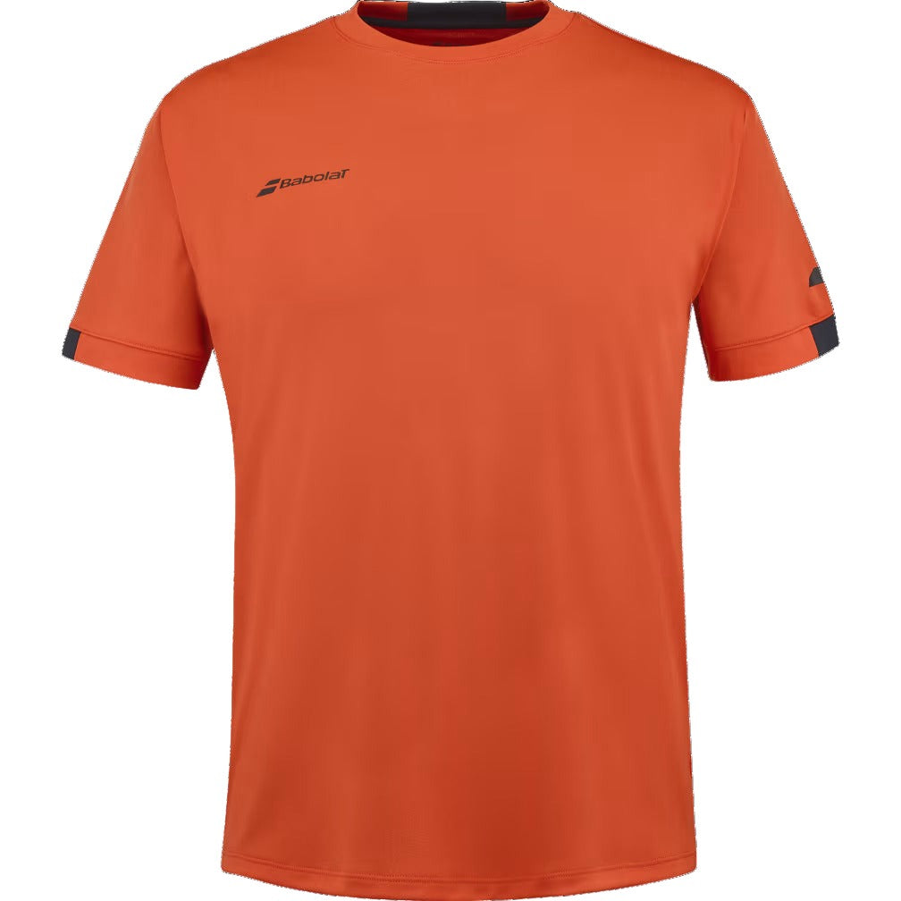 Babolat 3MP2011 Play Crew Neck Mens Shirt Fiesta Red Clothing Babolat
