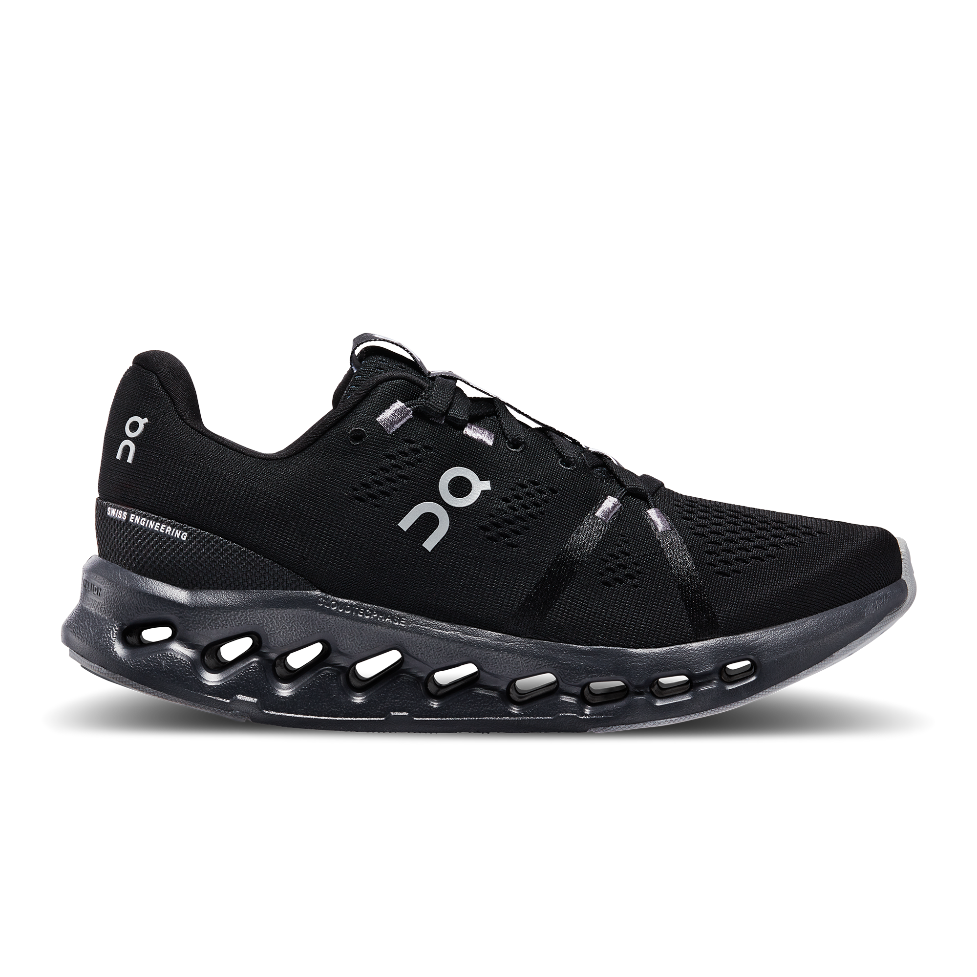 On Cloudsurfer Running Shoes Women - All Black