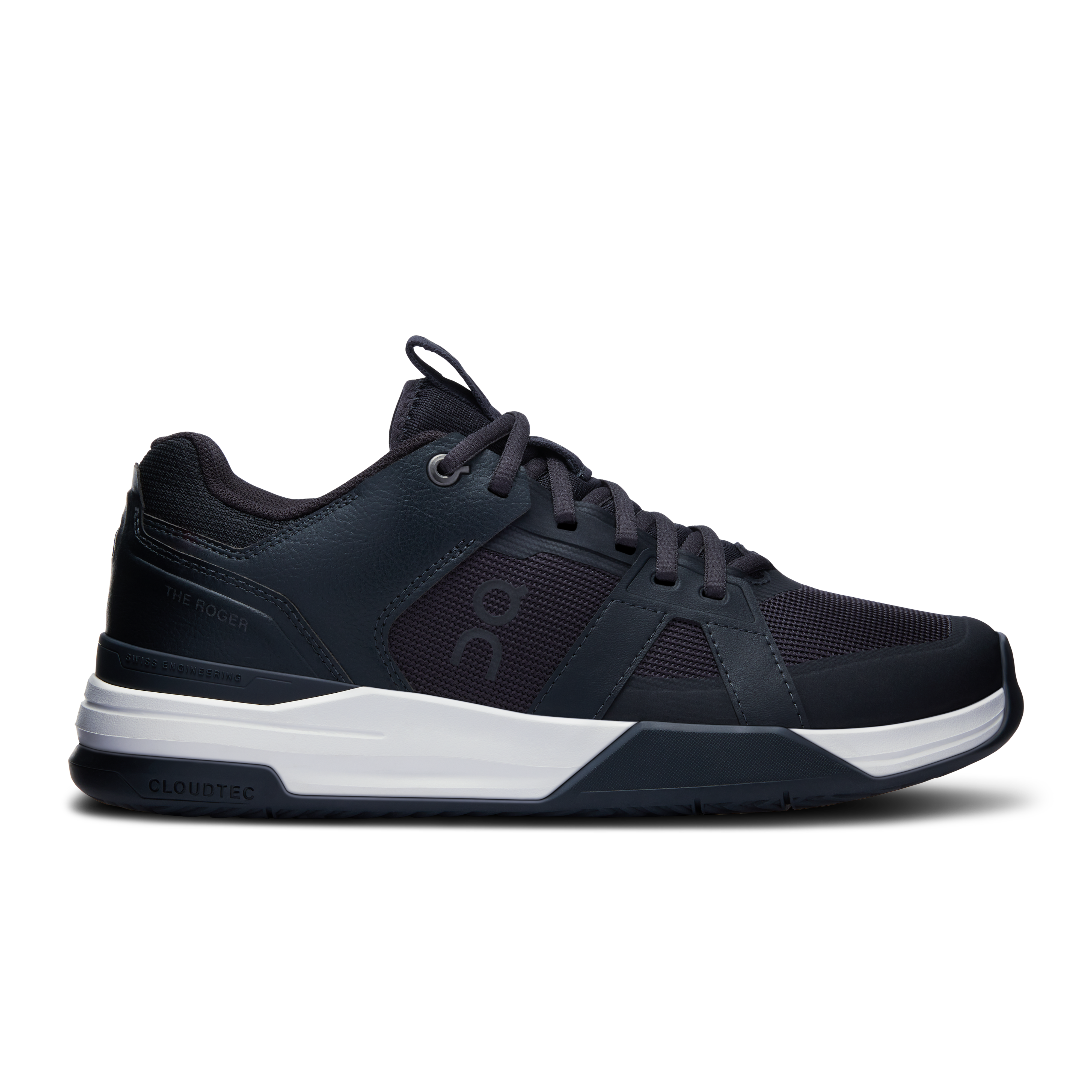 On THE ROGER Clubhouse Pro Tennis Shoes Women - Black/White