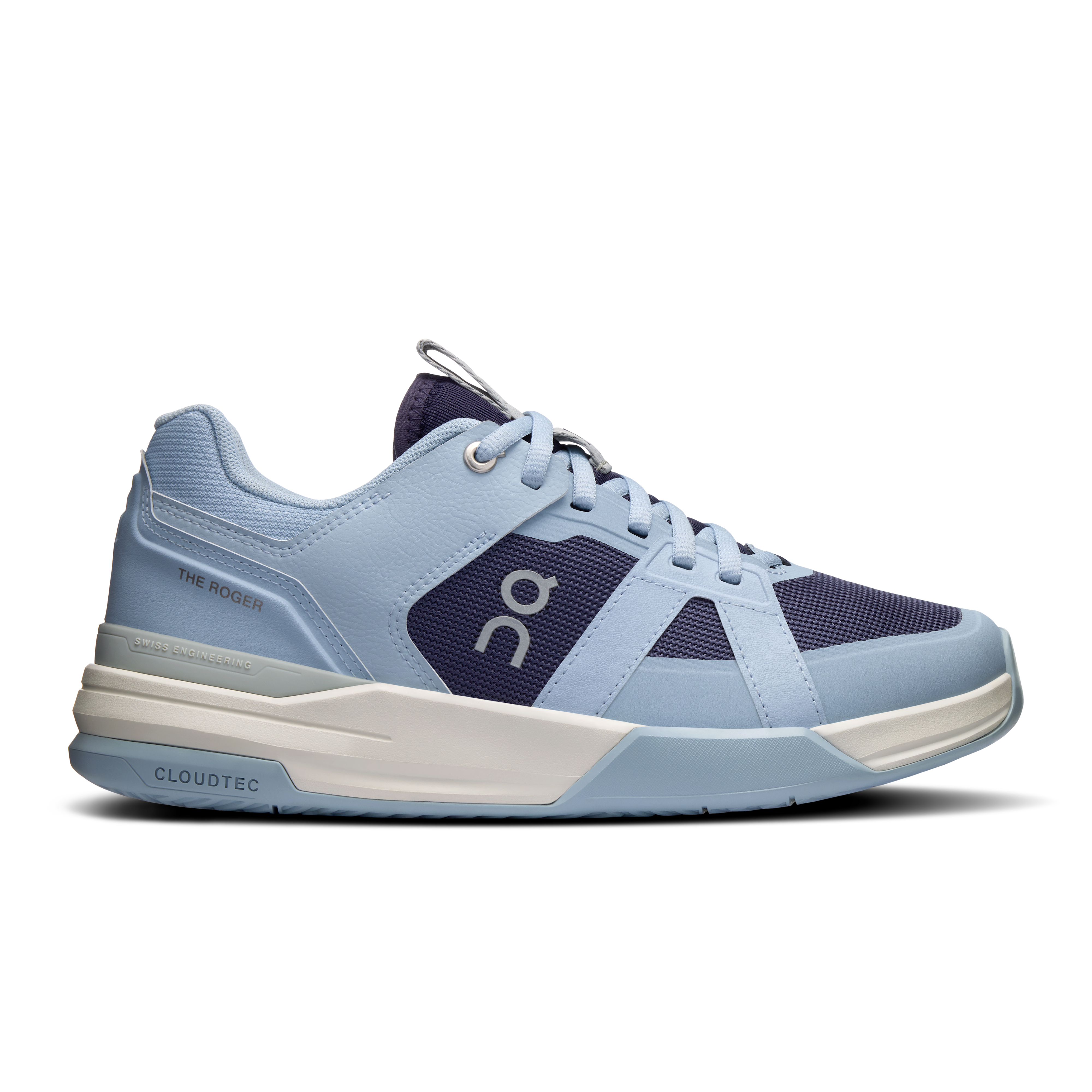 On THE ROGER Clubhouse Pro Tennis Shoes Women - Chambray/Midnight
