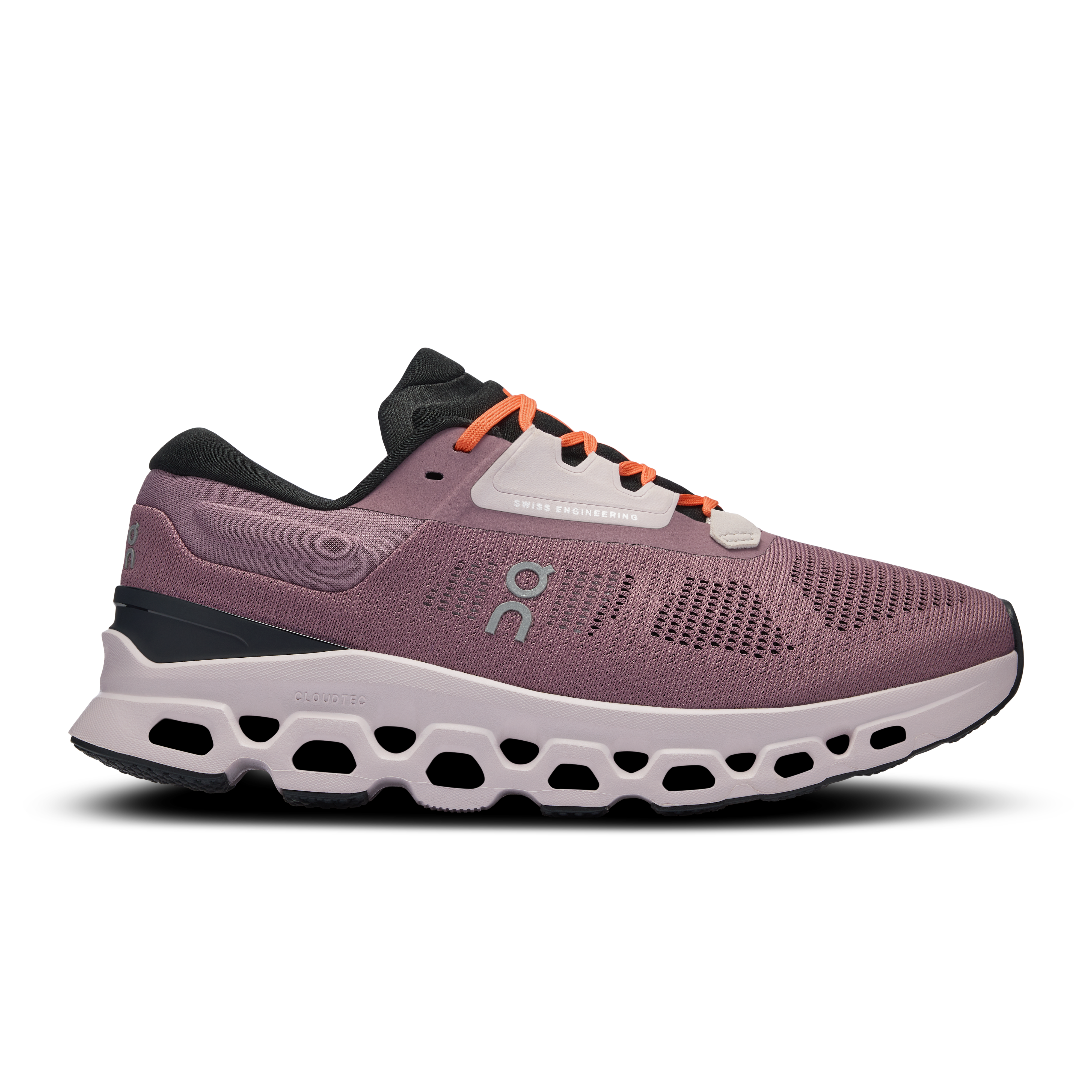 On Cloudstratus 3 Running Shoes Women - Quartz/Lily