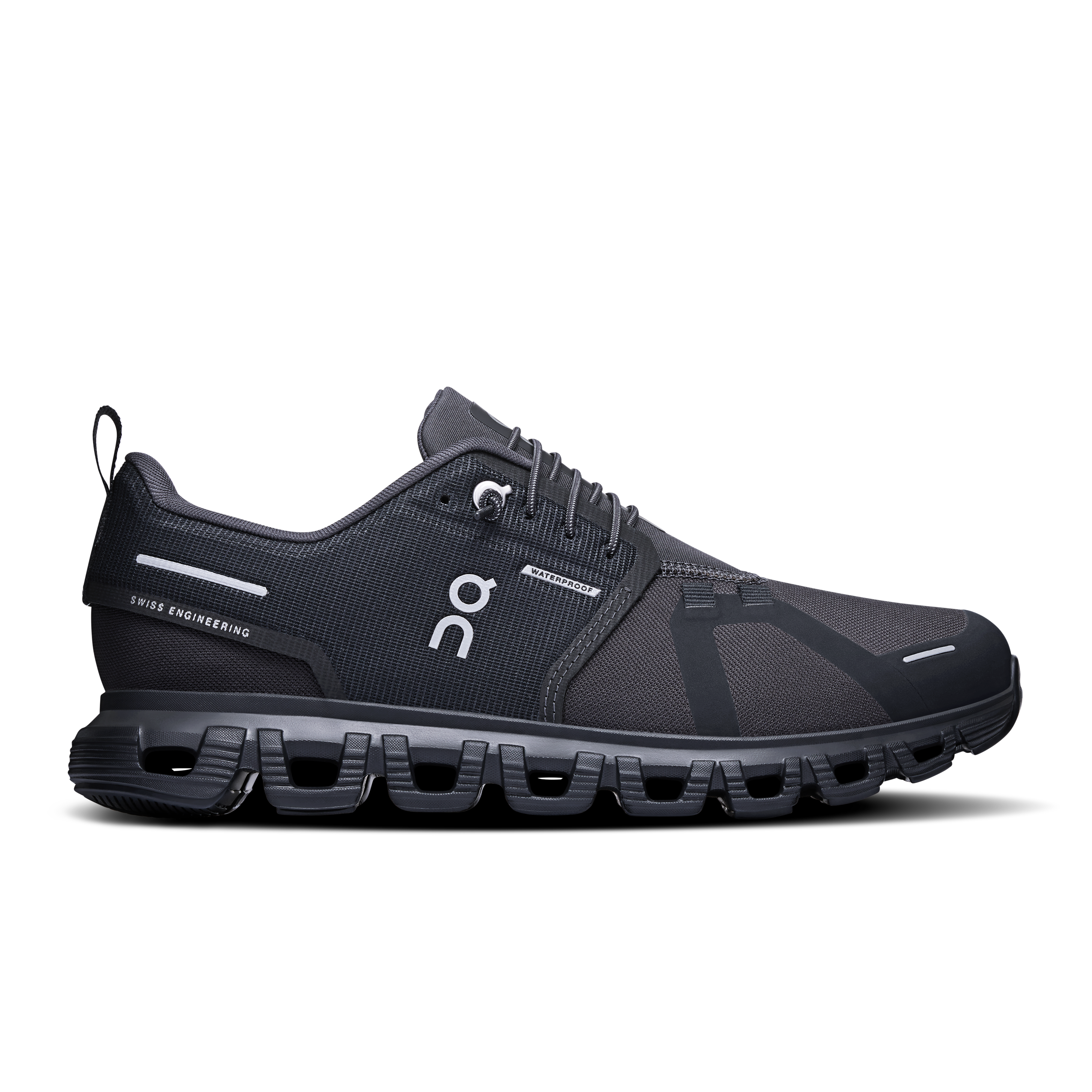 On Cloud 6 Waterproof Running Shoes Women - Black/Black Black Black Running Shoes On Running
