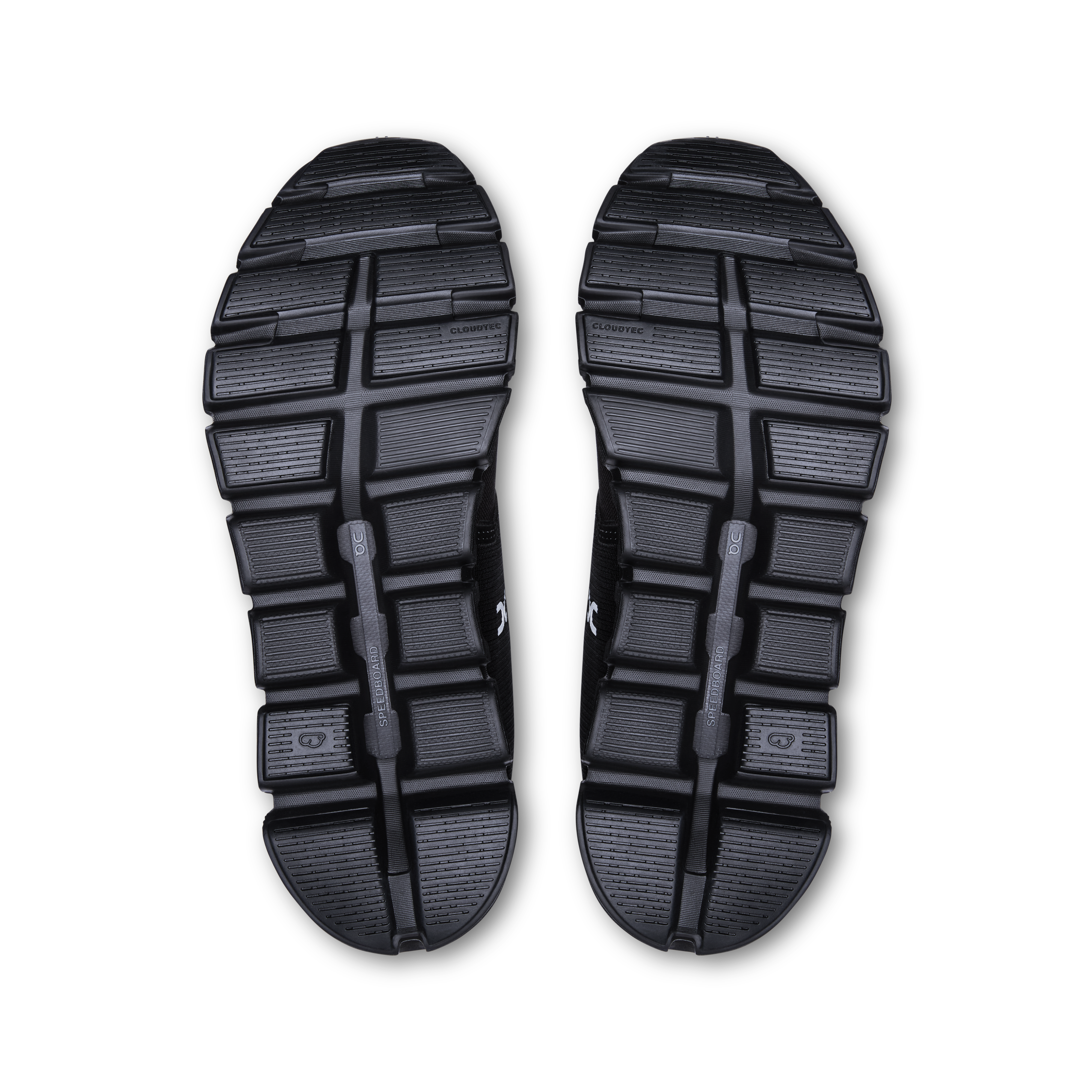 On Cloud 6 Waterproof Running Shoes Women - Black/Black