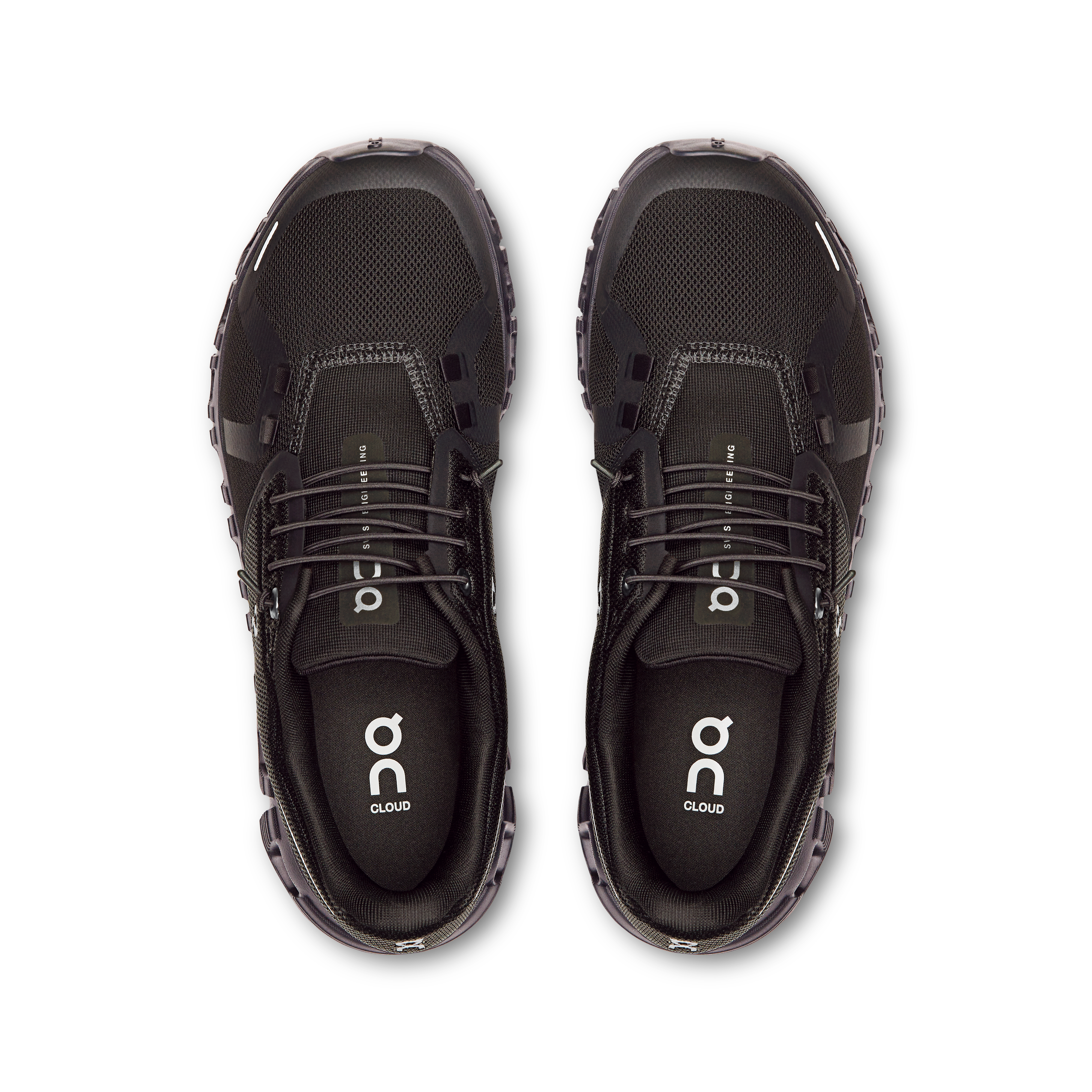 On Running Cloud 6 Running Shoes Women - Black/Black Running Shoes On Running