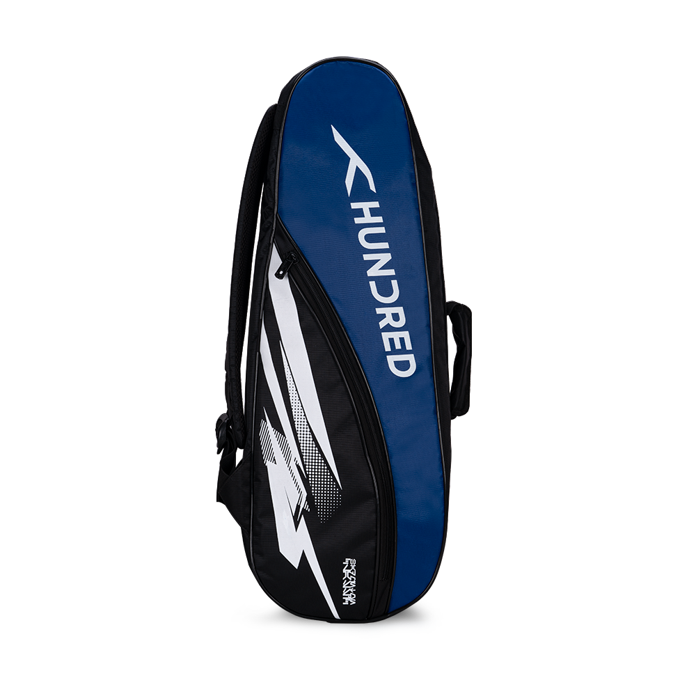 Hundred Cosmogear Badminton Kitbag - Black/Royal Blue