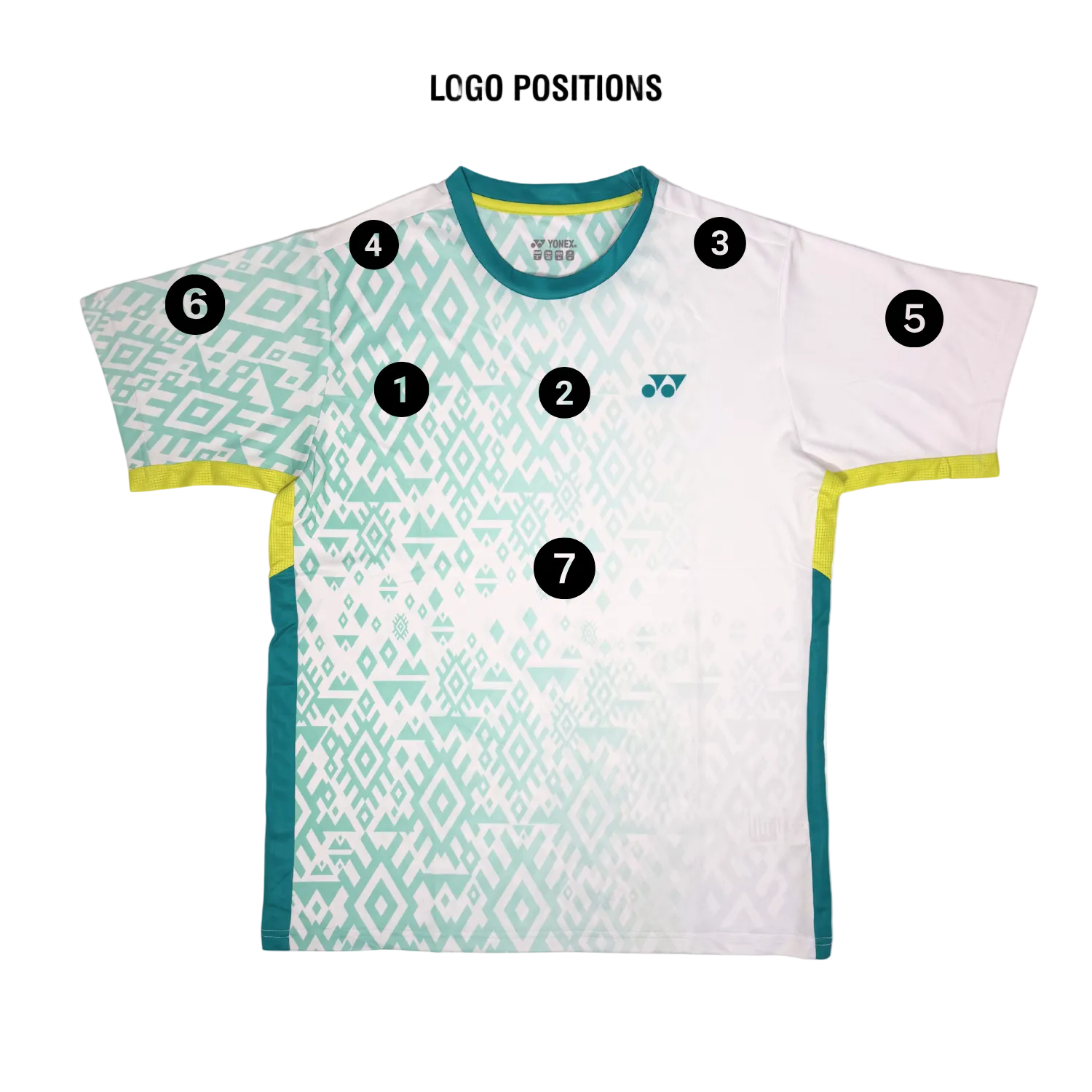 Yonex YTM 11 Batik Fade 2 Mens T-Shirt Clothing Yonex